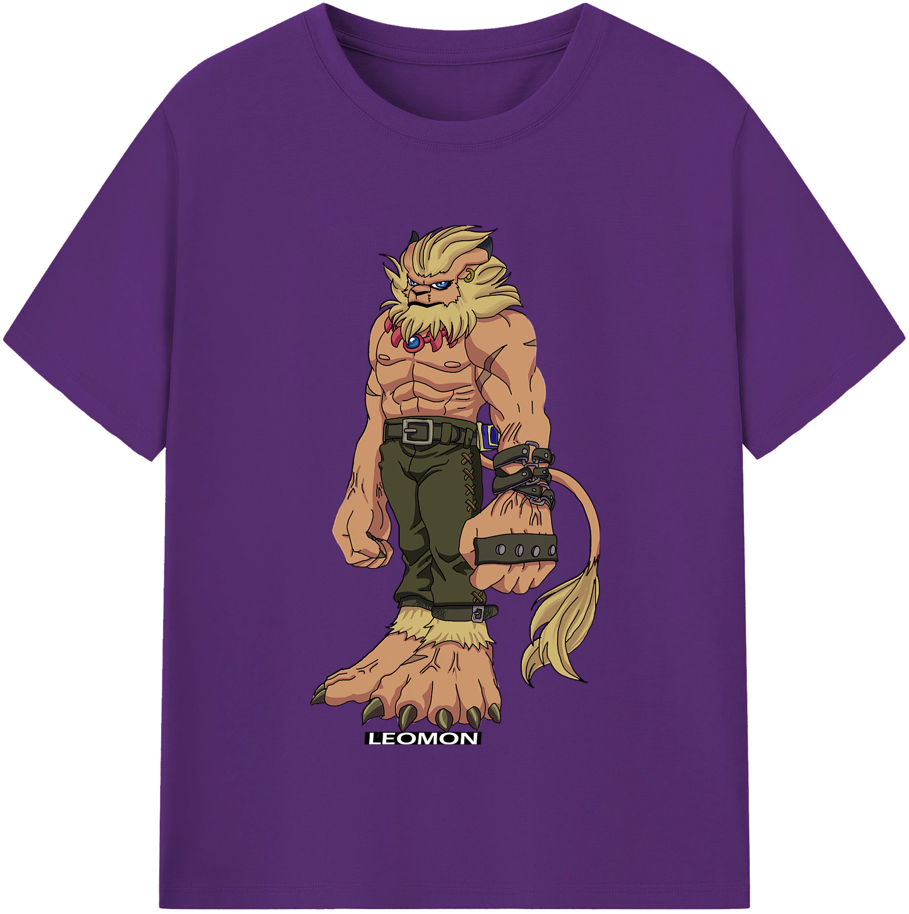（画像用） Digimon デジタルモンスター/デジモン 綿100％半袖Tシャツ（フロントプリント）