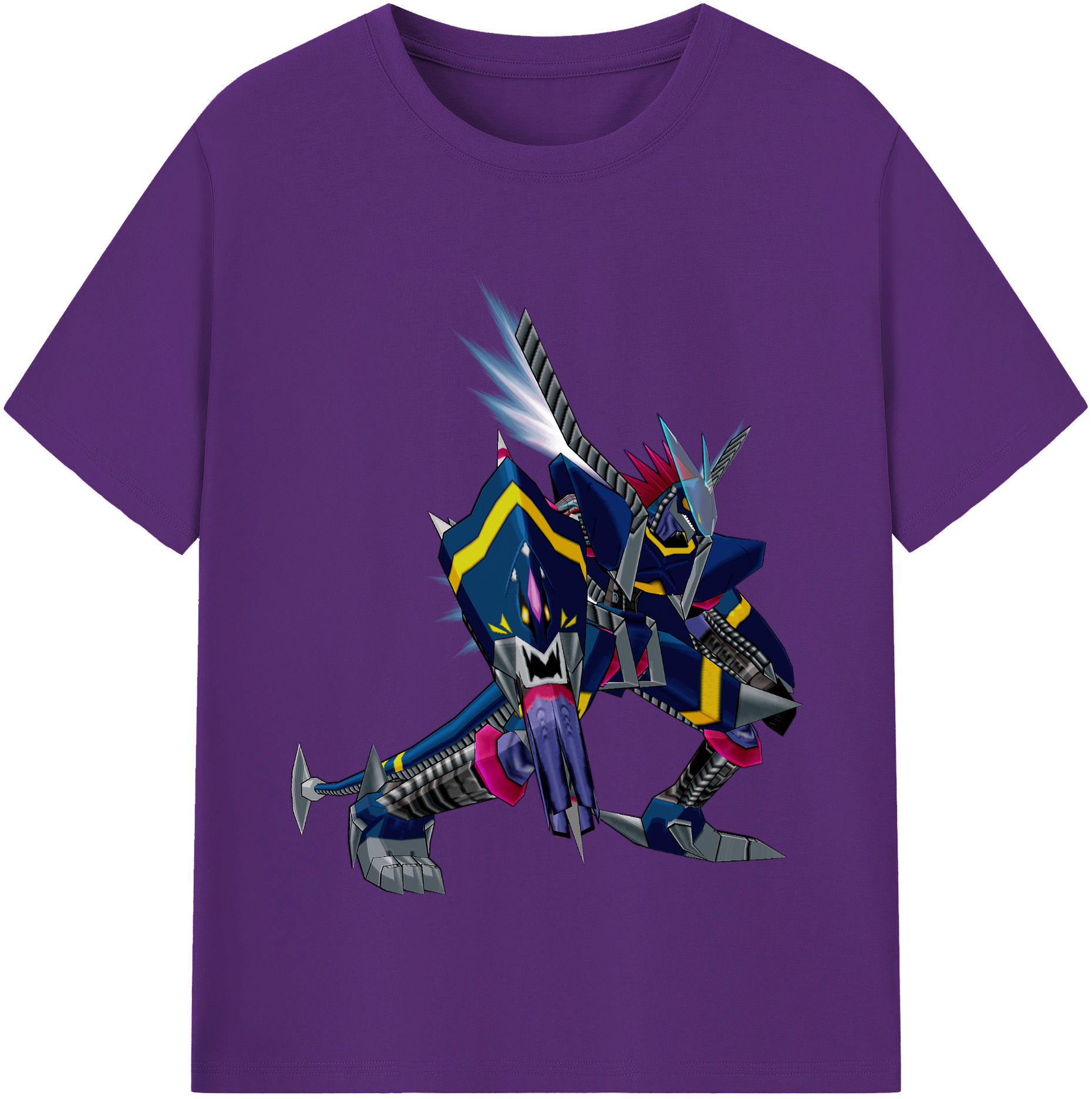 （画像用） Digimon デジタルモンスター/デジモン 綿100％半袖Tシャツ（フロントプリント）