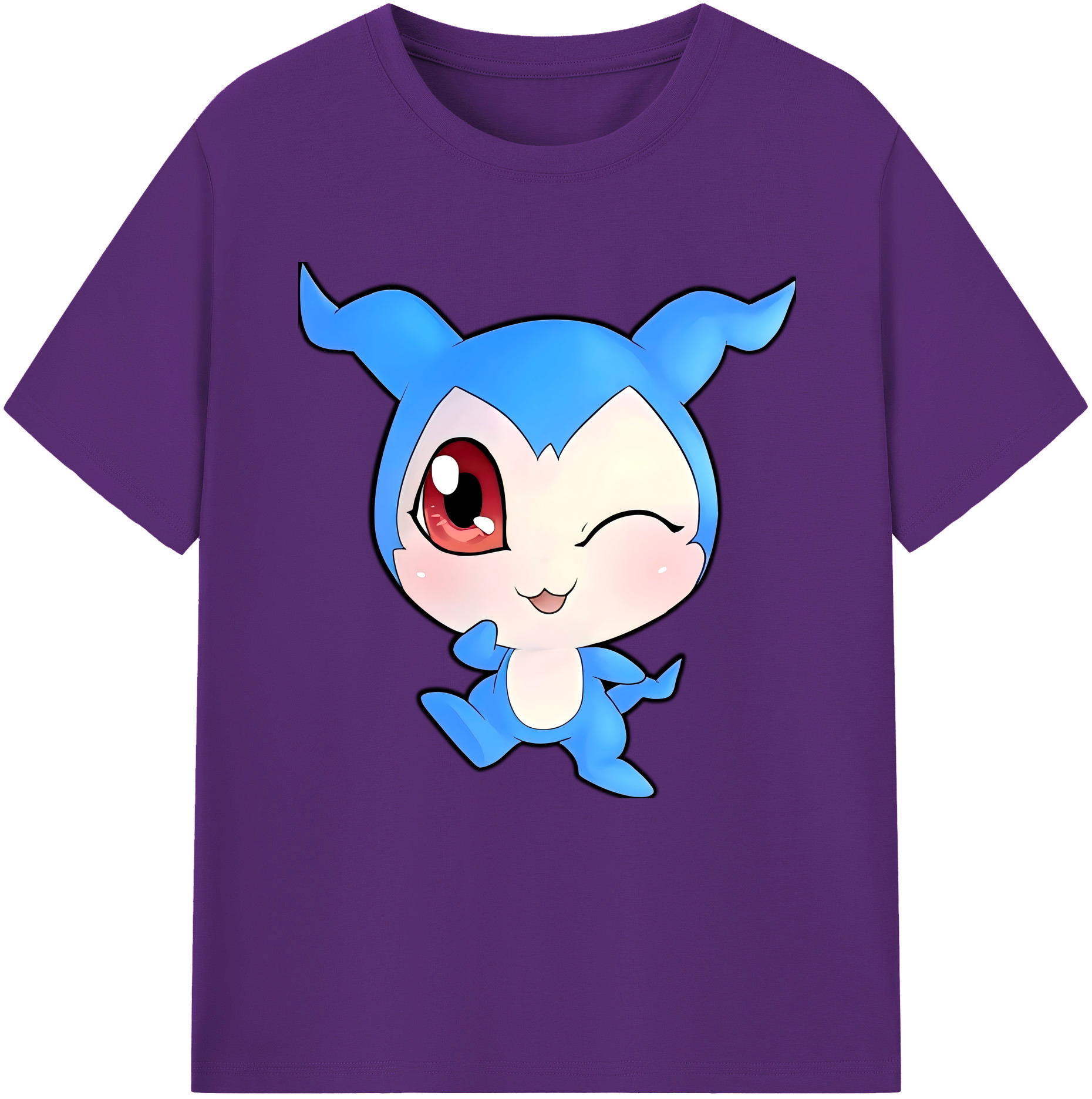 （画像用） Digimon デジタルモンスター/デジモン 綿100％半袖Tシャツ（フロントプリント）