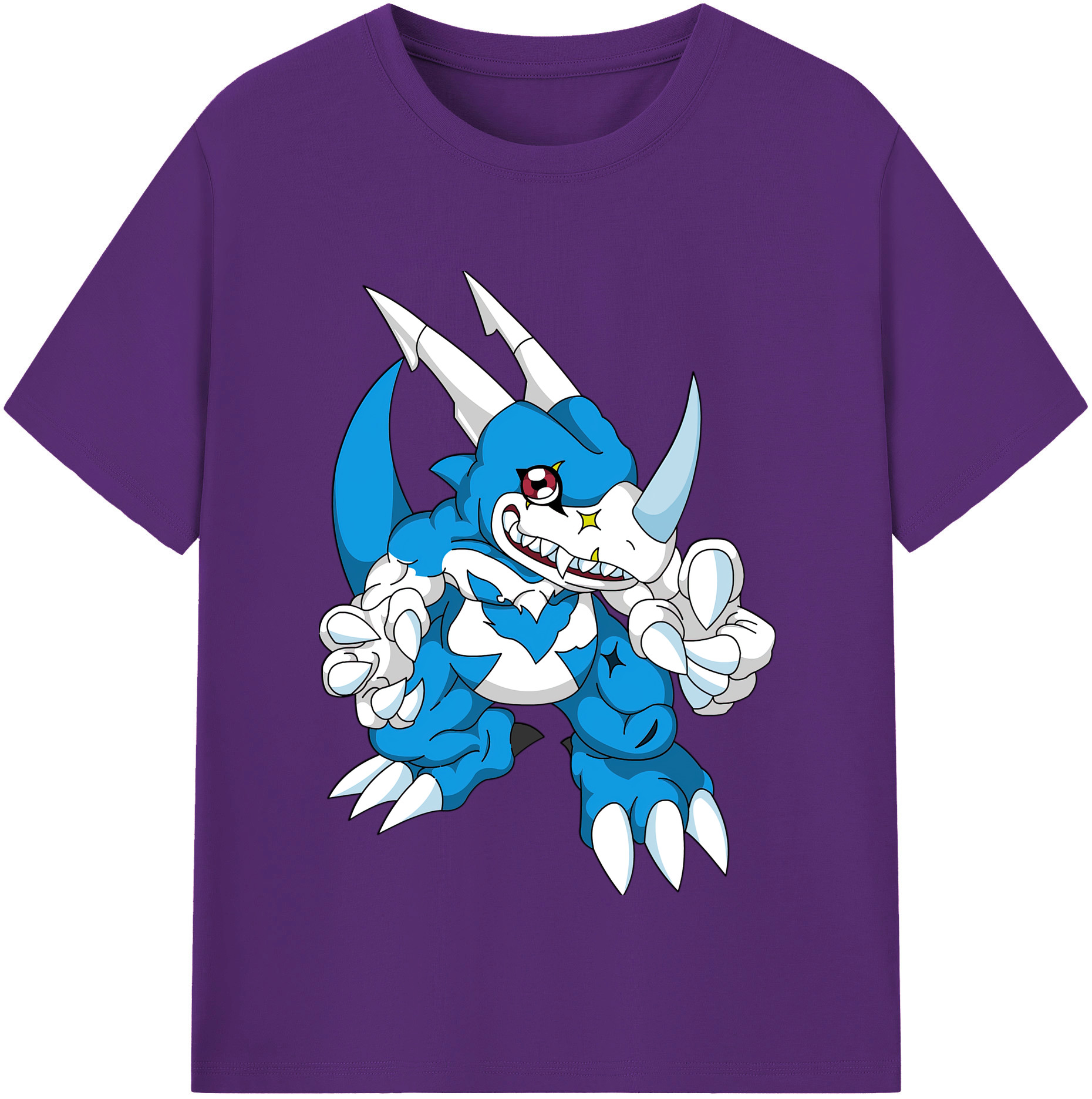 （画像用） Digimon デジタルモンスター/デジモン 綿100％半袖Tシャツ（フロントプリント）