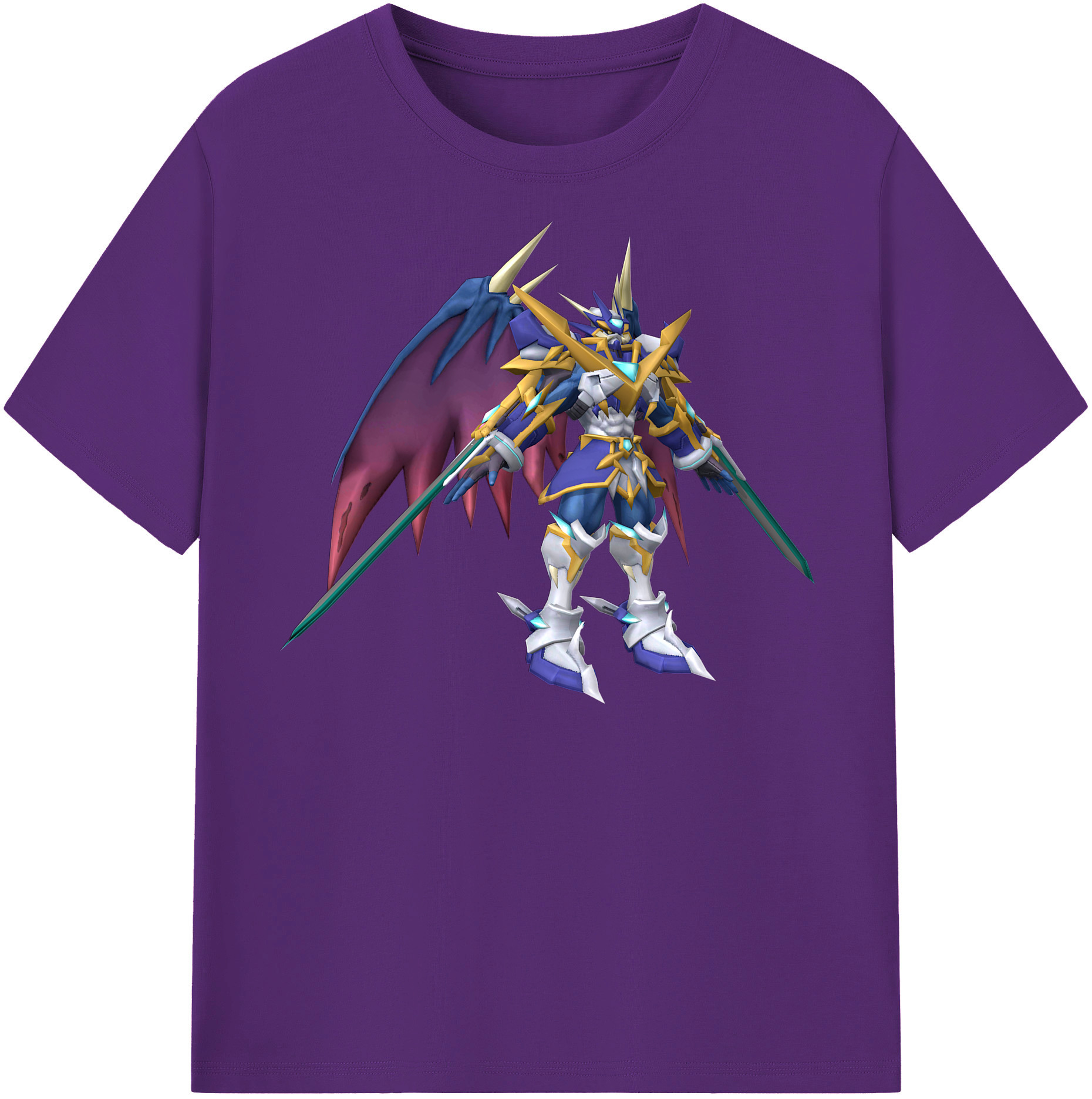 （画像用） Digimon デジタルモンスター/デジモン 綿100％半袖Tシャツ（フロントプリント）
