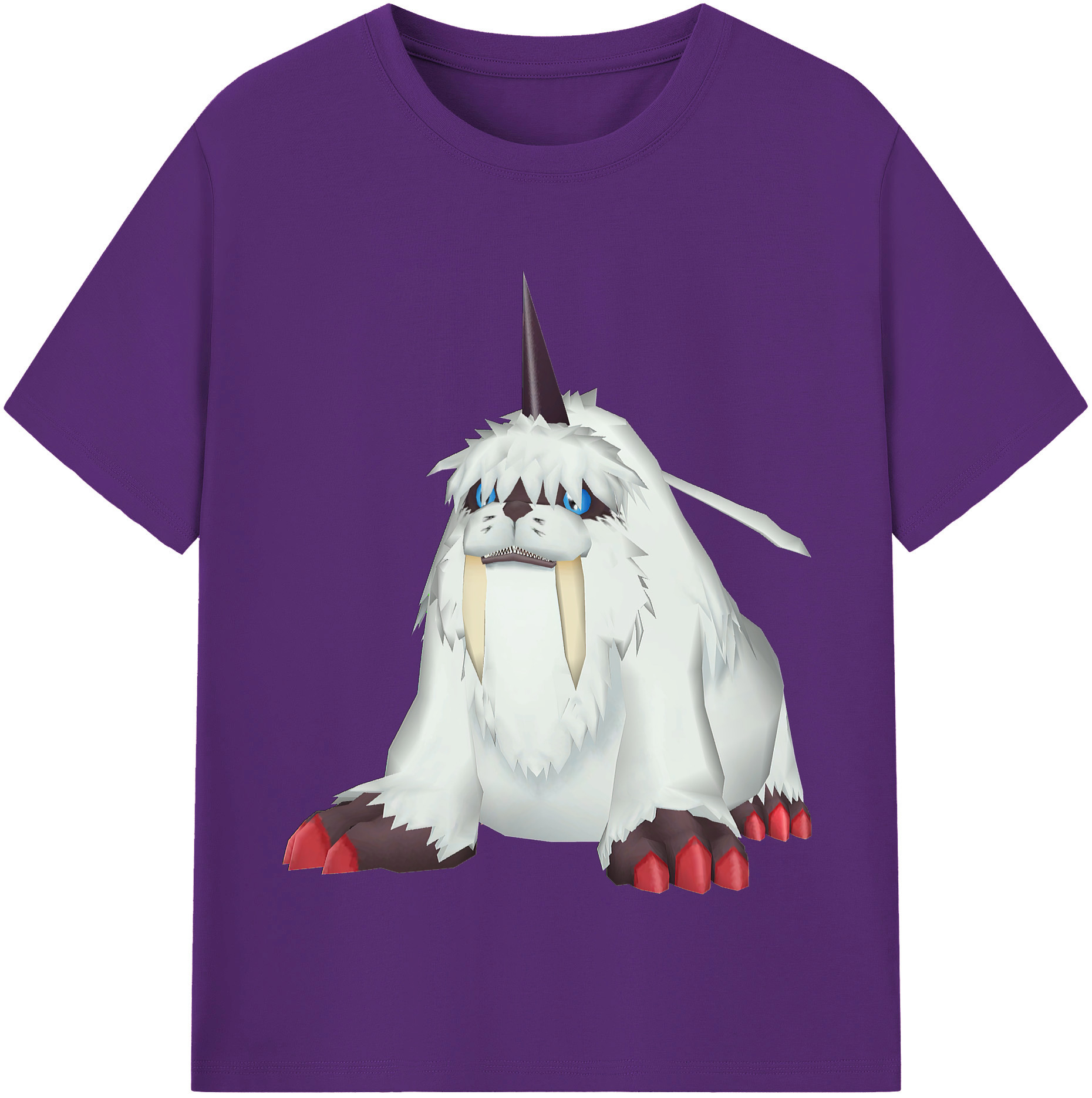 （画像用） Digimon デジタルモンスター/デジモン 綿100％半袖Tシャツ（フロントプリント）