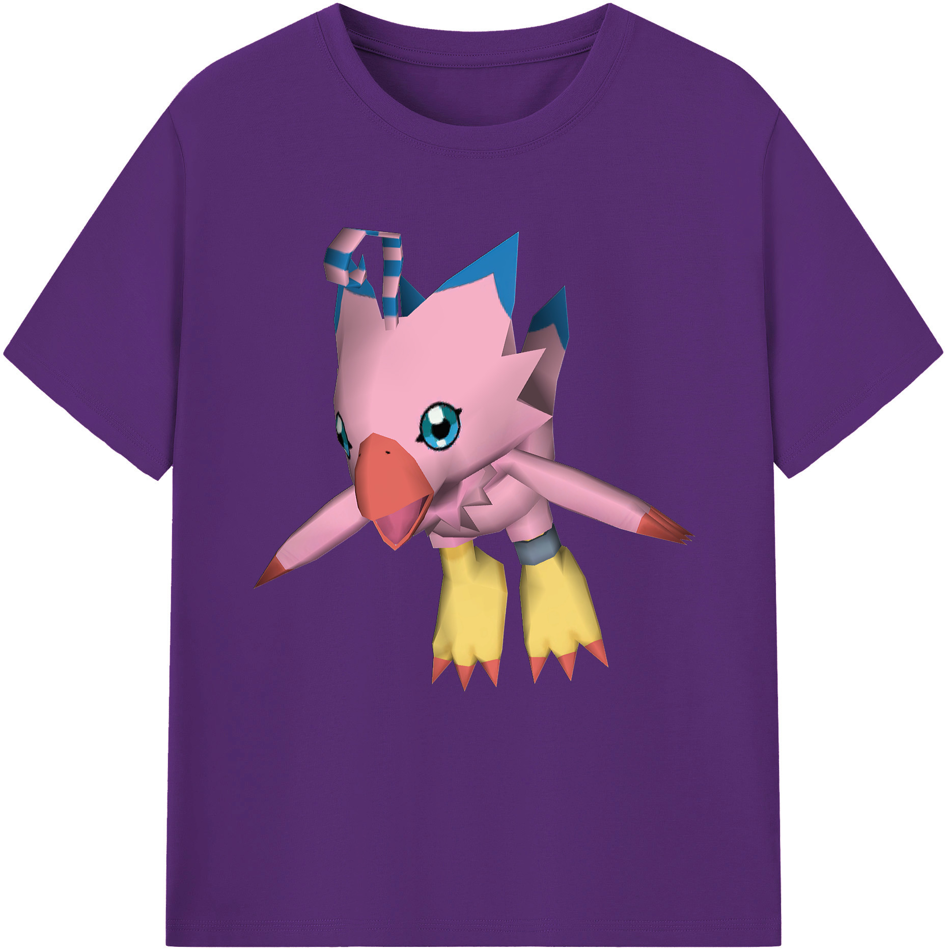 （画像用） Digimon デジタルモンスター/デジモン 綿100％半袖Tシャツ（フロントプリント）
