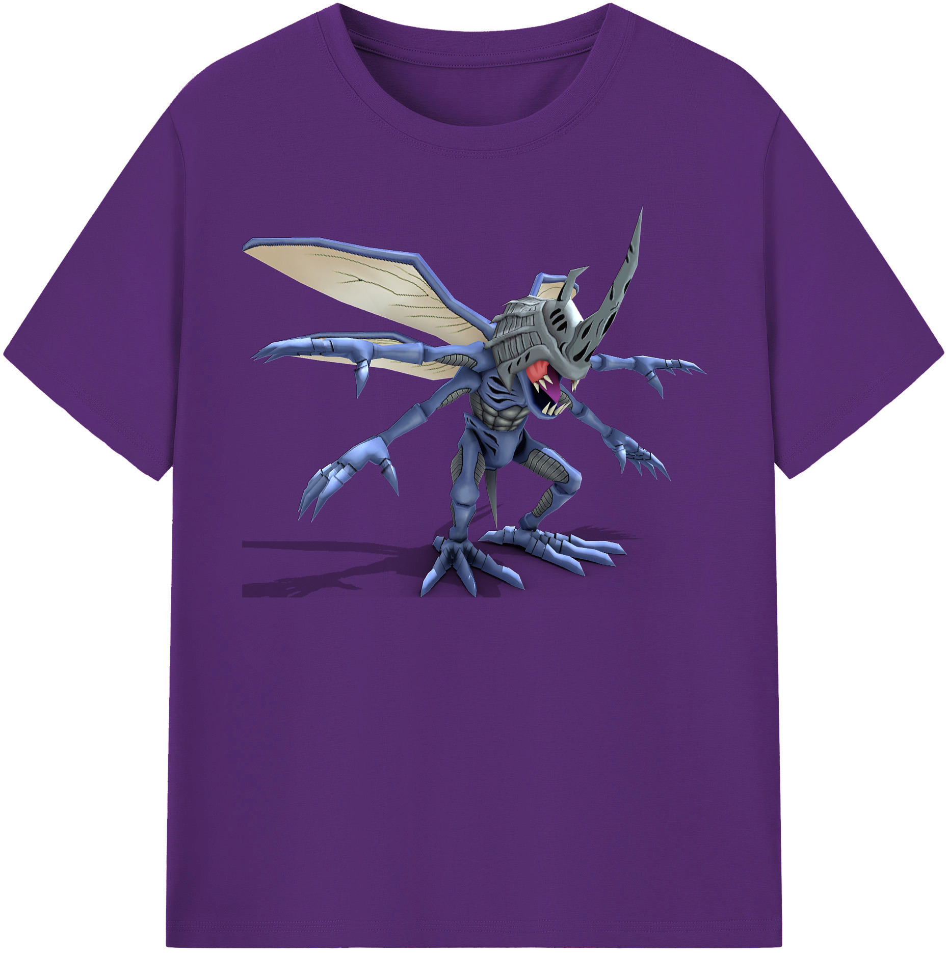（画像用） Digimon デジタルモンスター/デジモン 綿100％半袖Tシャツ（フロントプリント）