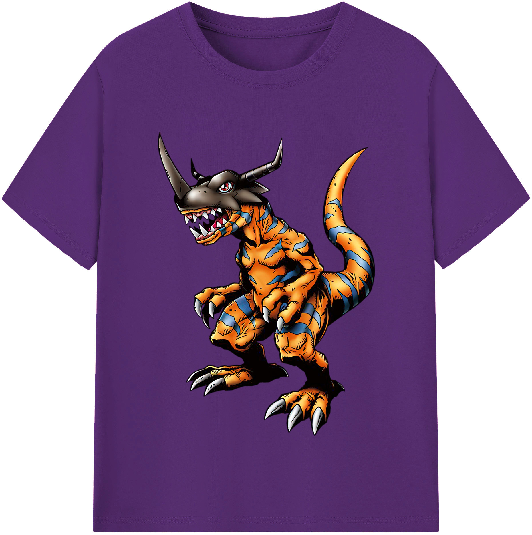 （画像用） Digimon デジタルモンスター/デジモン 綿100％半袖Tシャツ（フロントプリント）