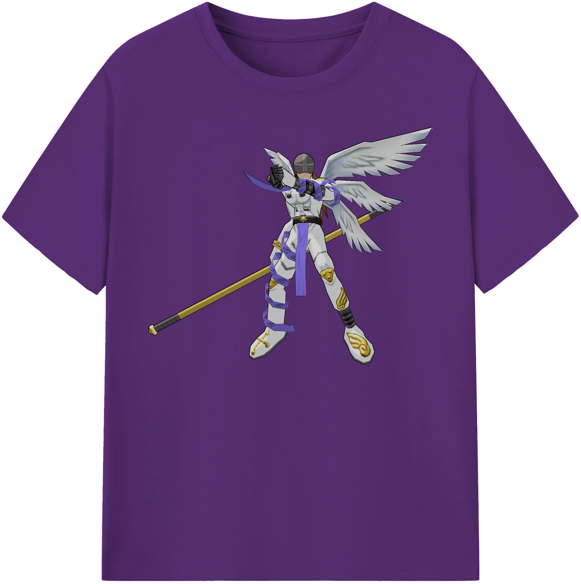 （画像用） Digimon デジタルモンスター/デジモン 綿100％半袖Tシャツ（フロントプリント）