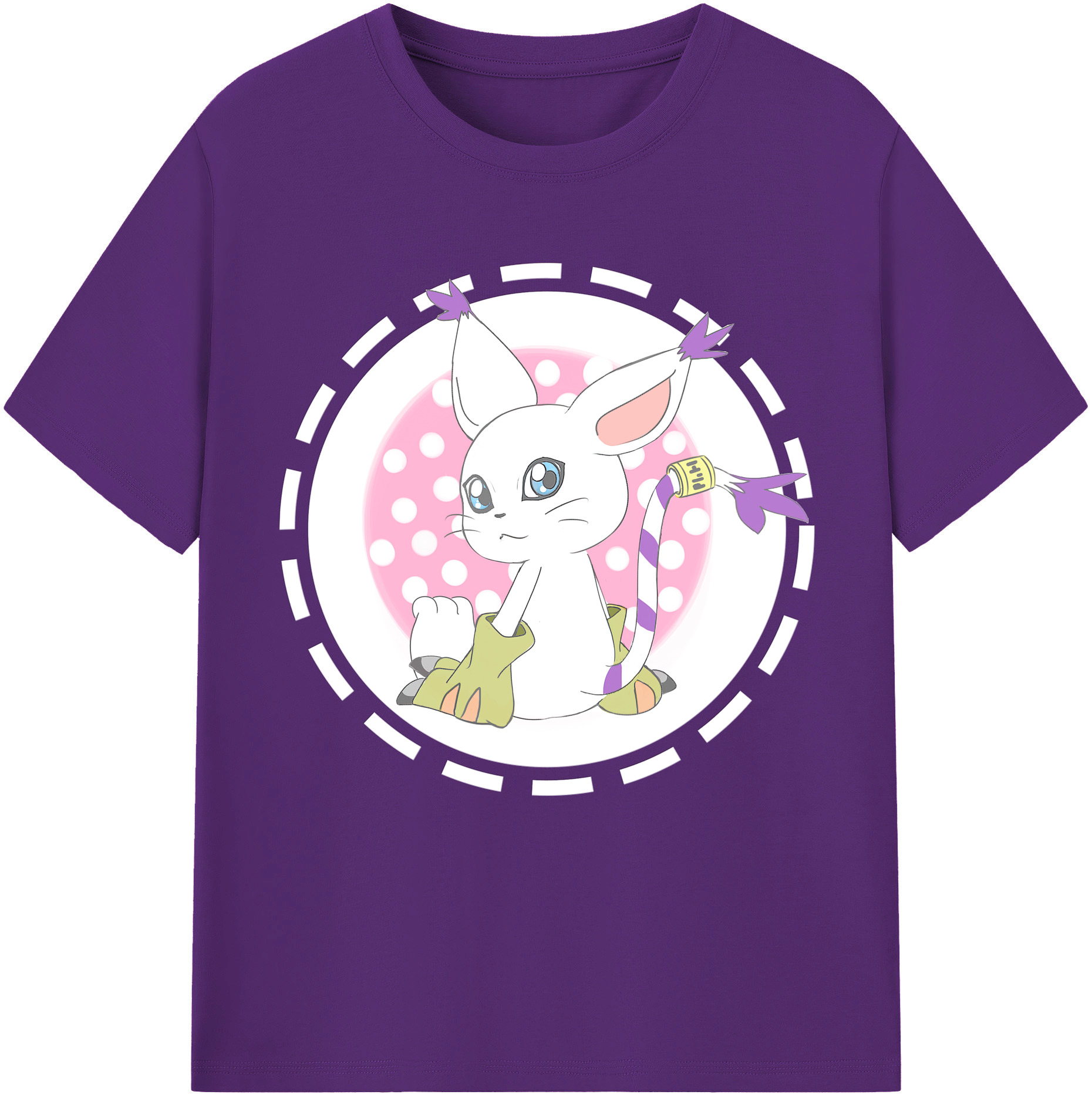 （画像用） Digimon デジタルモンスター/デジモン 綿100％半袖Tシャツ（フロントプリント）
