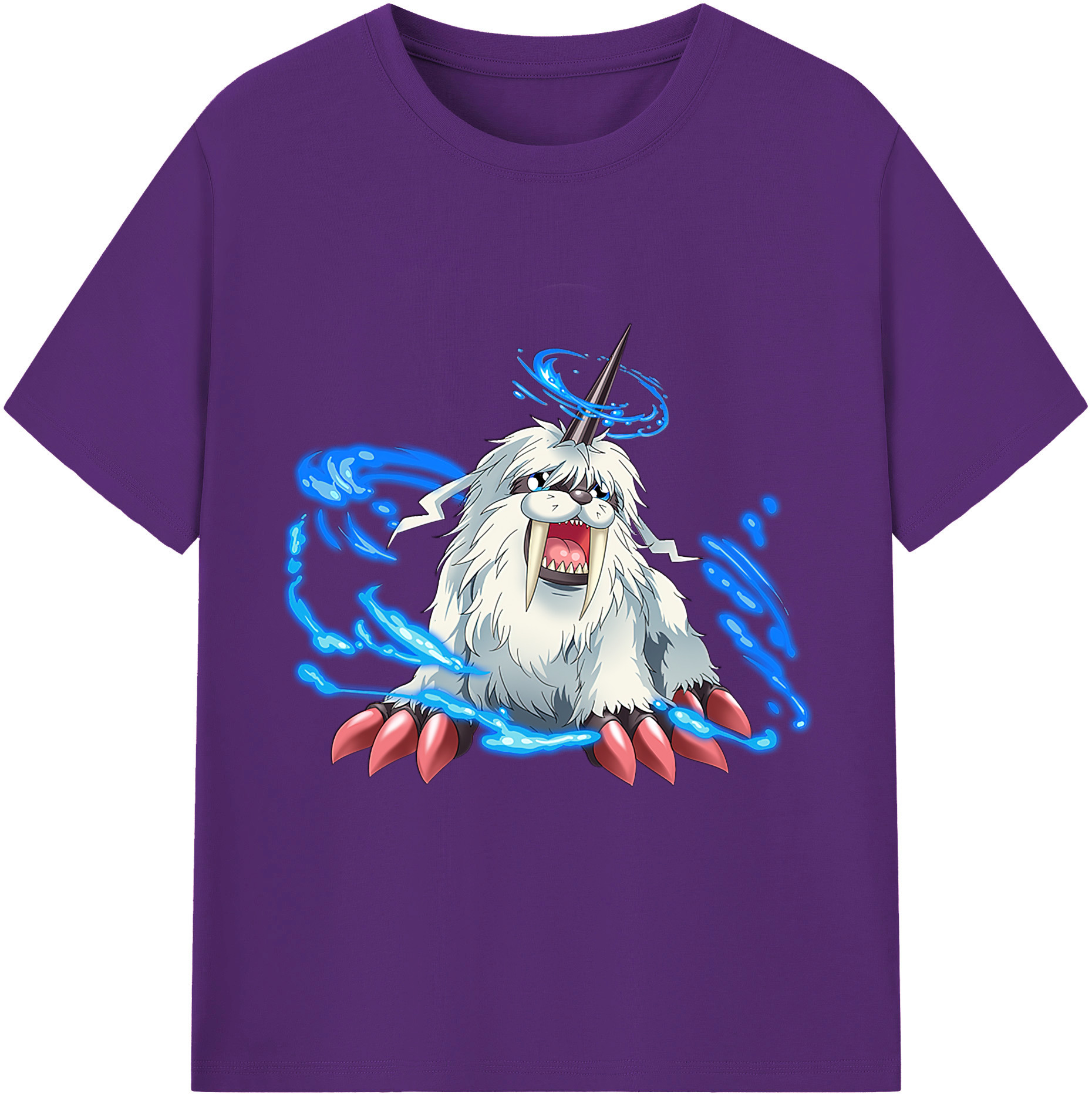 （画像用） Digimon デジタルモンスター/デジモン 綿100％半袖Tシャツ（フロントプリント）