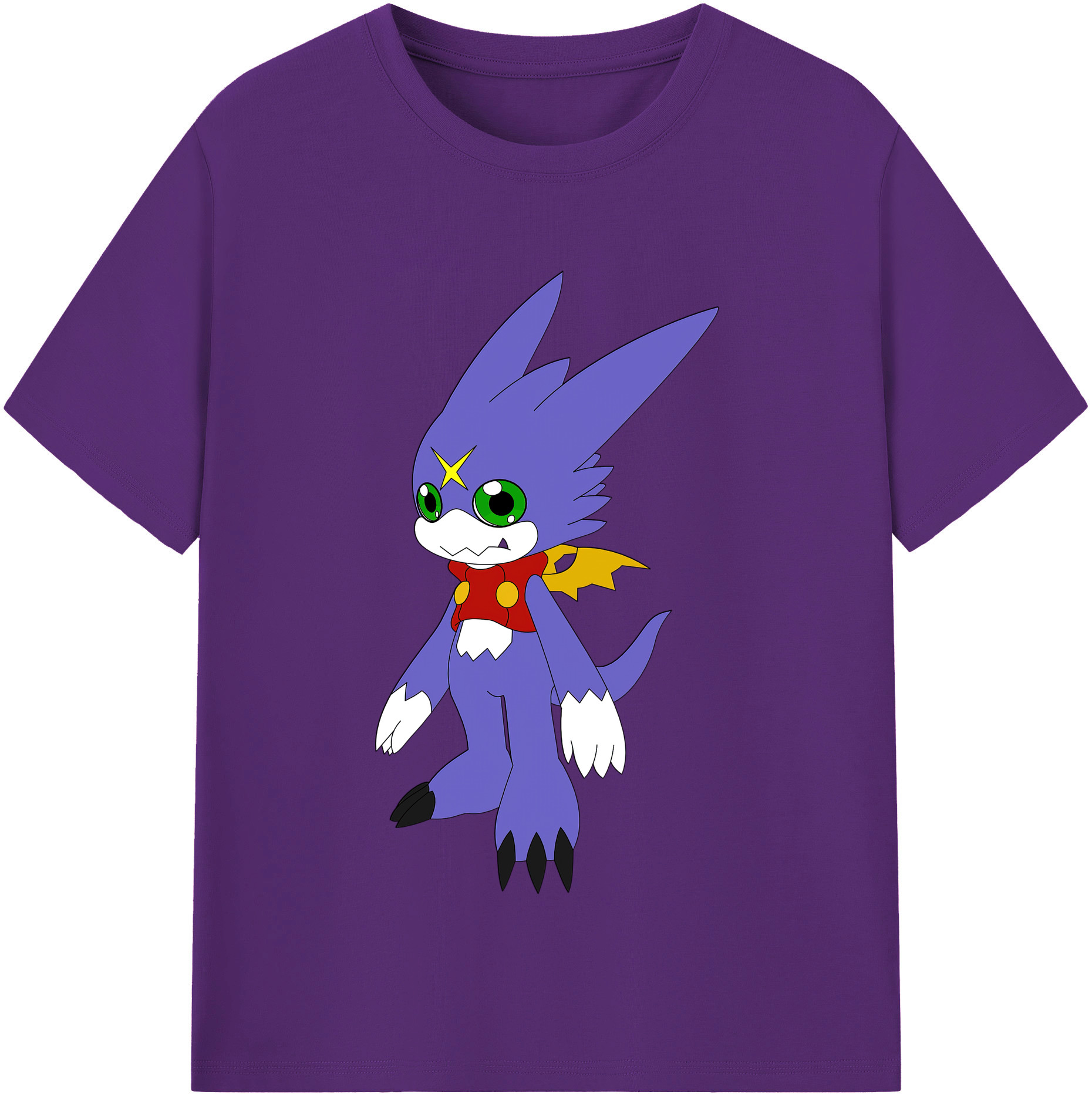 （画像用） Digimon デジタルモンスター/デジモン 綿100％半袖Tシャツ（フロントプリント）