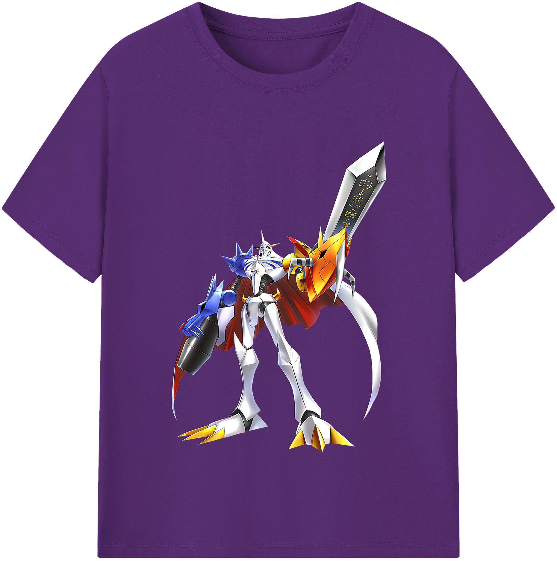 （画像用） Digimon デジタルモンスター/デジモン 綿100％半袖Tシャツ（フロントプリント）