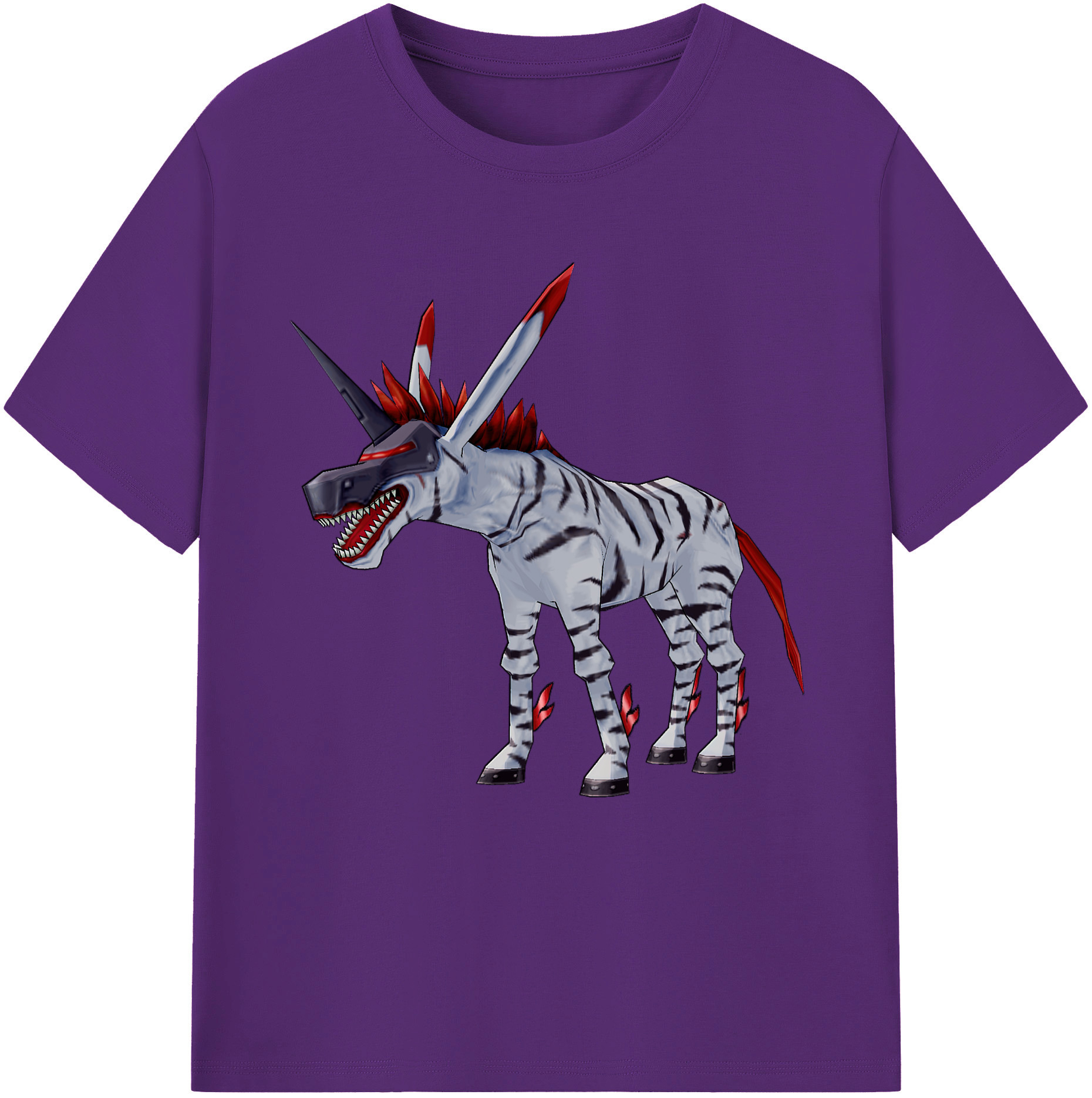 （画像用） Digimon デジタルモンスター/デジモン 綿100％半袖Tシャツ（フロントプリント）
