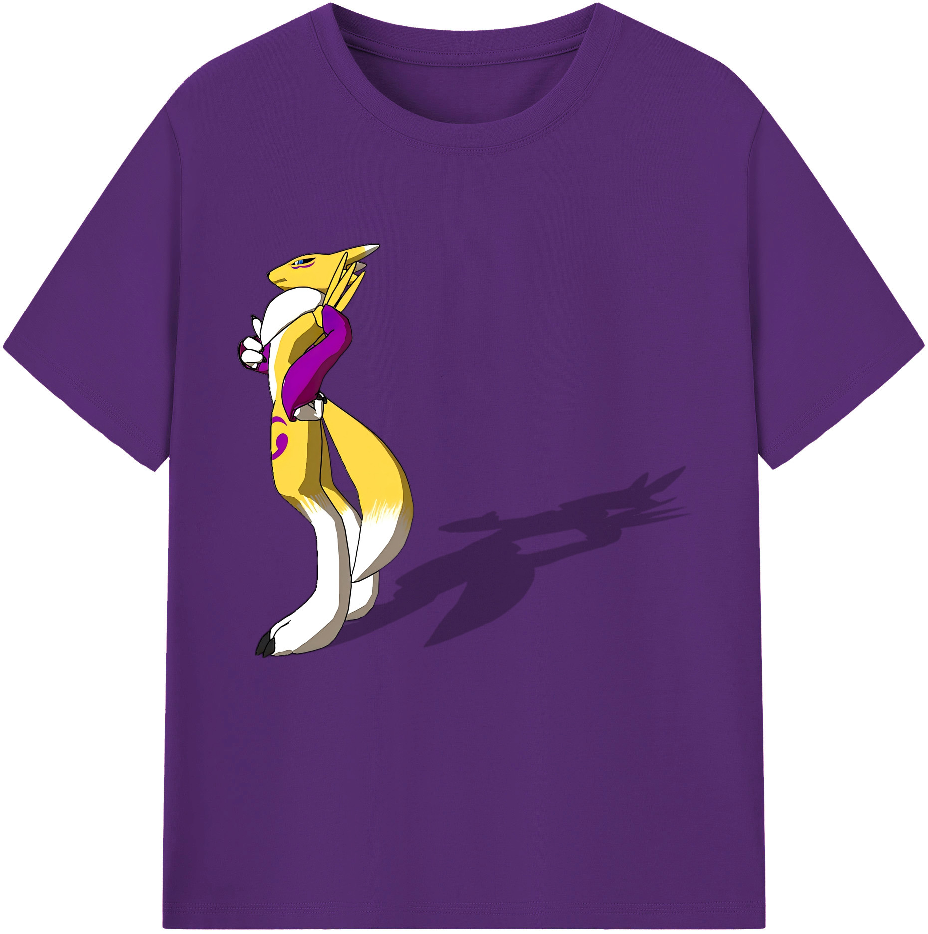 （画像用） Digimon デジタルモンスター/デジモン 綿100％半袖Tシャツ（フロントプリント）
