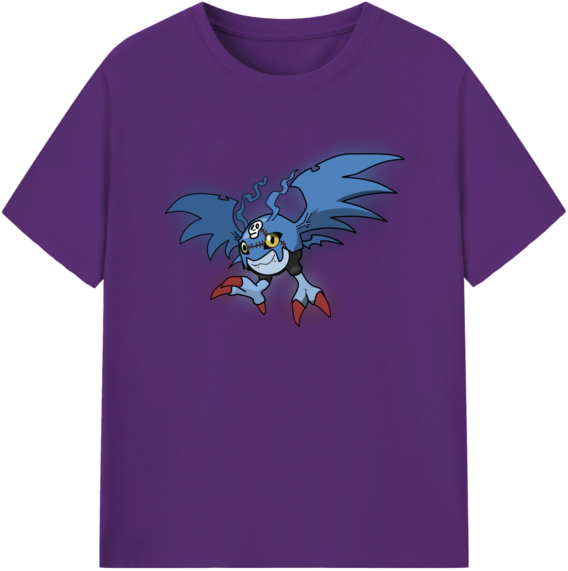 （画像用） Digimon デジタルモンスター/デジモン 綿100％半袖Tシャツ（フロントプリント）