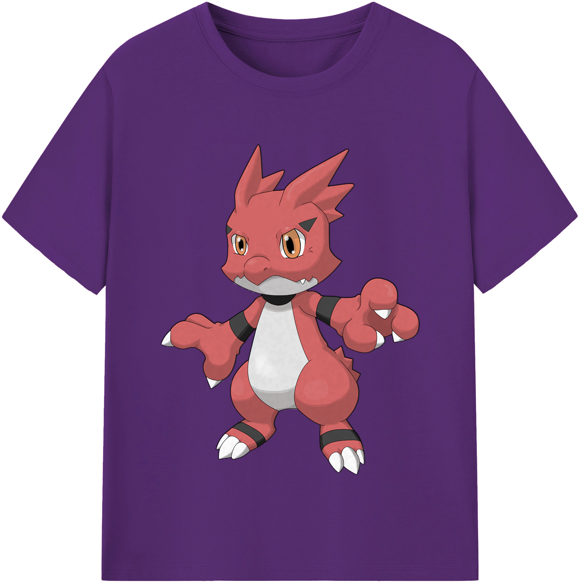 （画像用） Digimon デジタルモンスター/デジモン 綿100％半袖Tシャツ（フロントプリント）