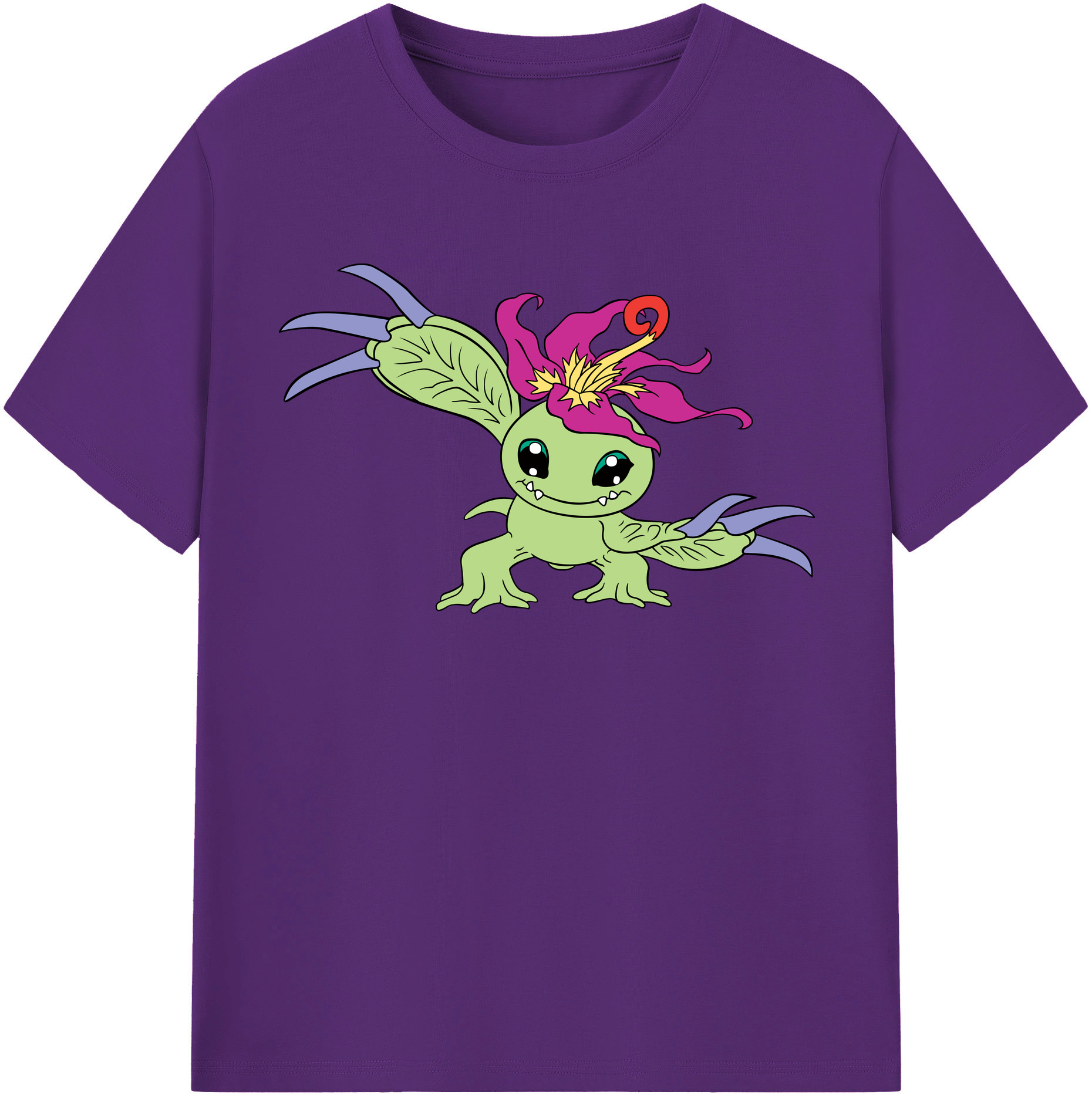 （画像用） Digimon デジタルモンスター/デジモン 綿100％半袖Tシャツ（フロントプリント）
