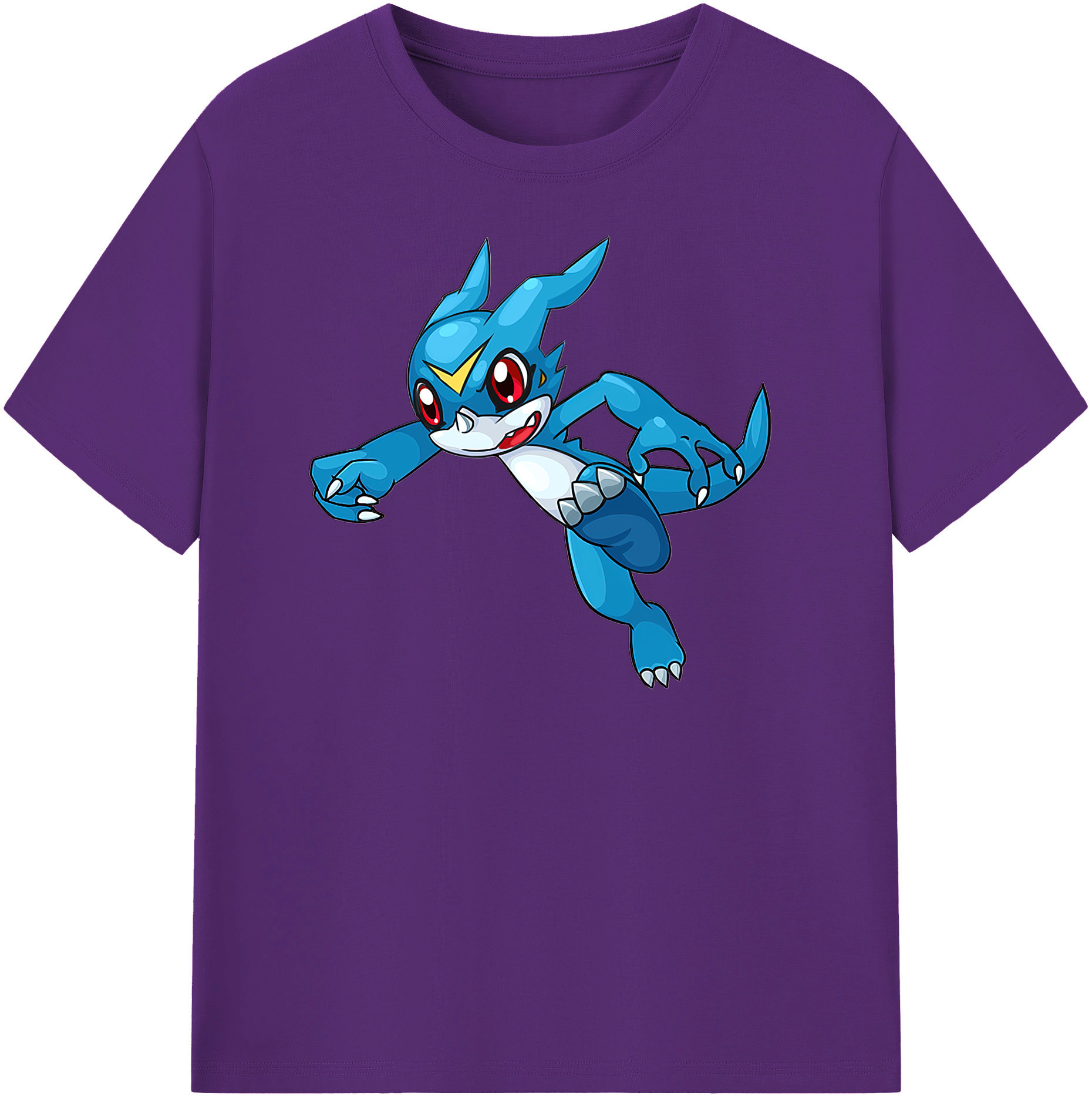（画像用） Digimon デジタルモンスター/デジモン 綿100％半袖Tシャツ（フロントプリント）