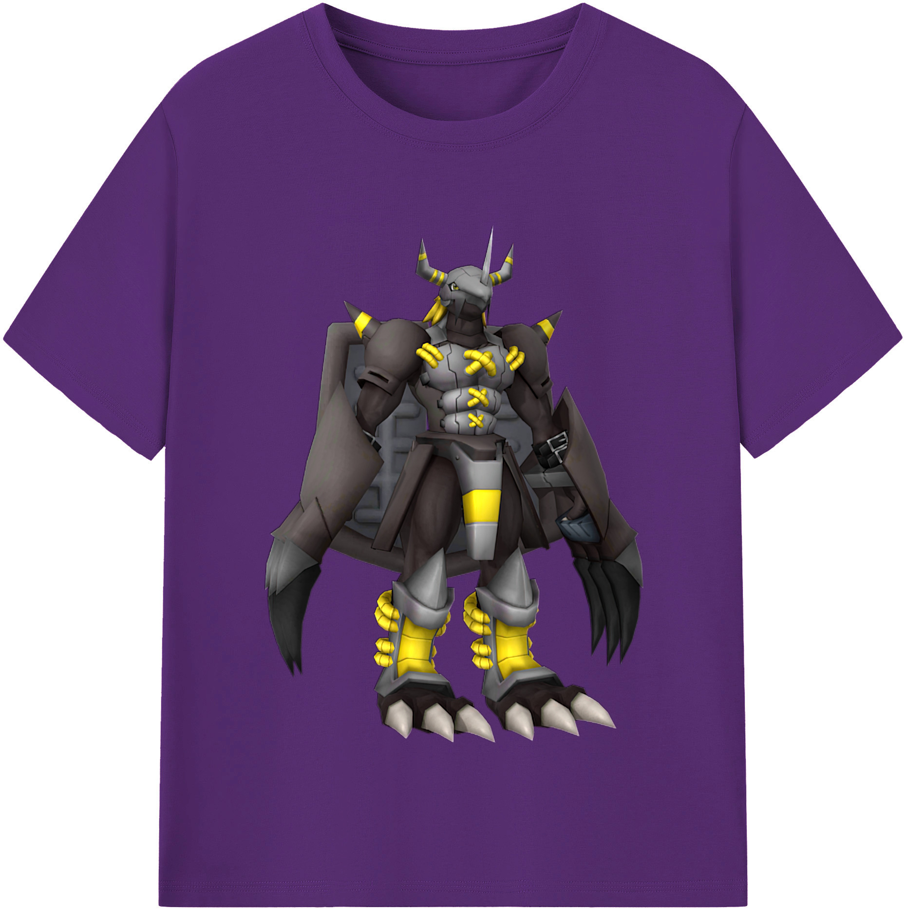 （画像用） Digimon デジタルモンスター/デジモン 綿100％半袖Tシャツ（フロントプリント）