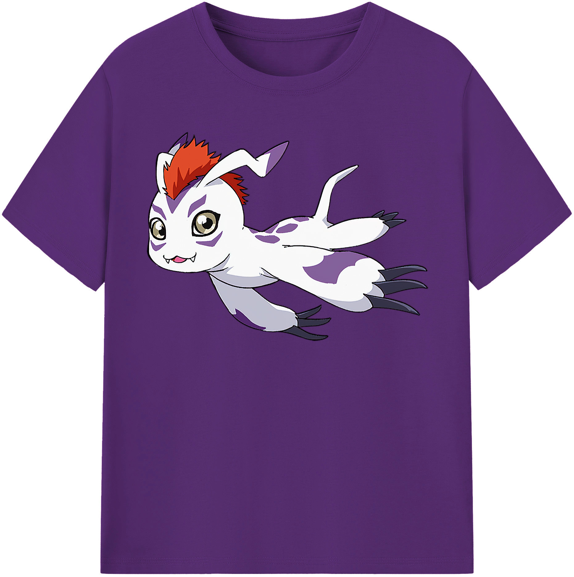 （画像用） Digimon デジタルモンスター/デジモン 綿100％半袖Tシャツ（フロントプリント）