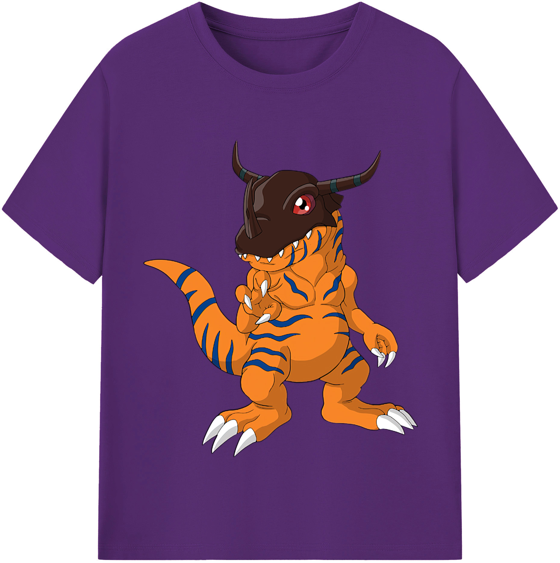 （画像用） Digimon デジタルモンスター/デジモン 綿100％半袖Tシャツ（フロントプリント）