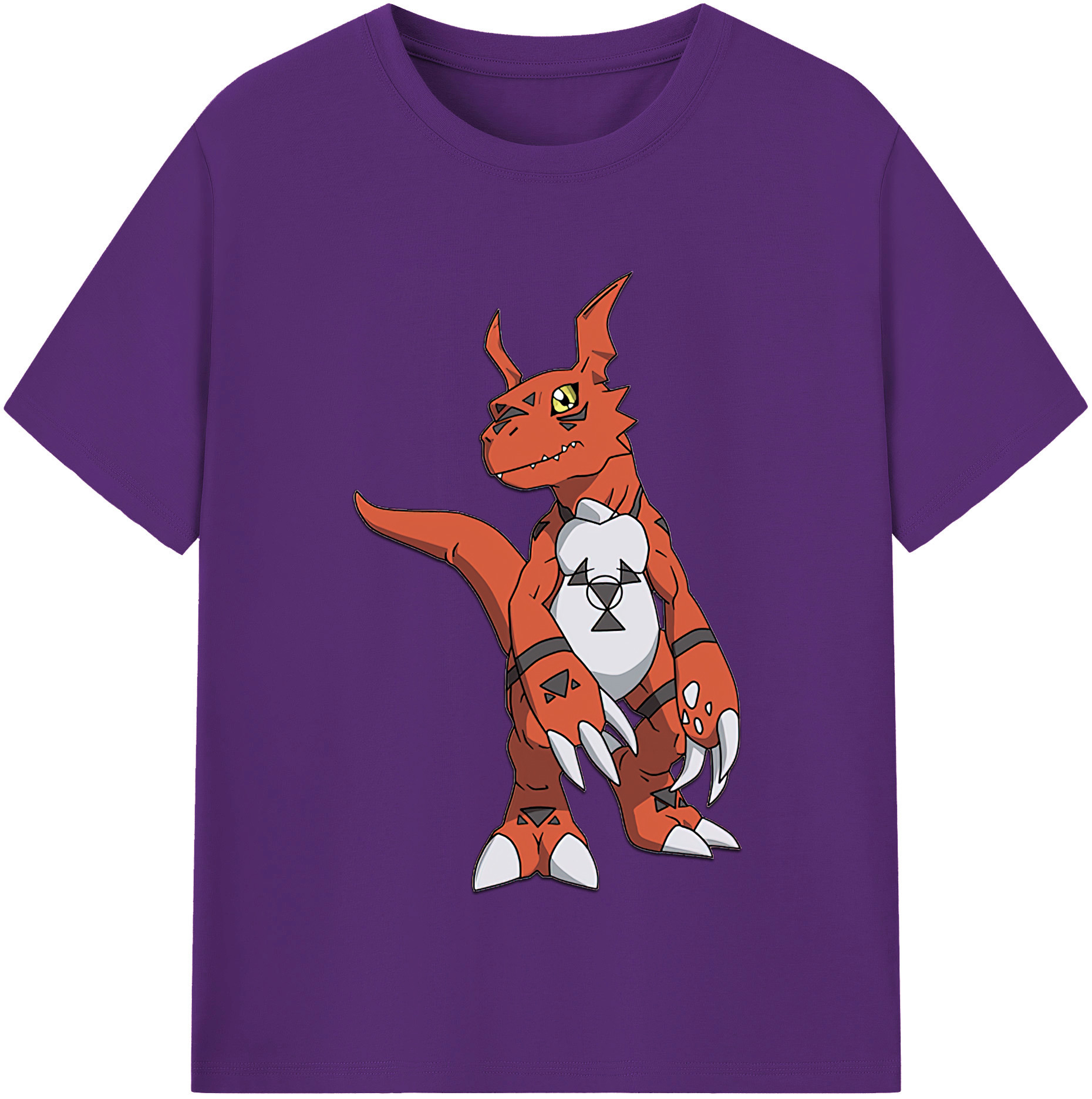 （画像用） Digimon デジタルモンスター/デジモン 綿100％半袖Tシャツ（フロントプリント）