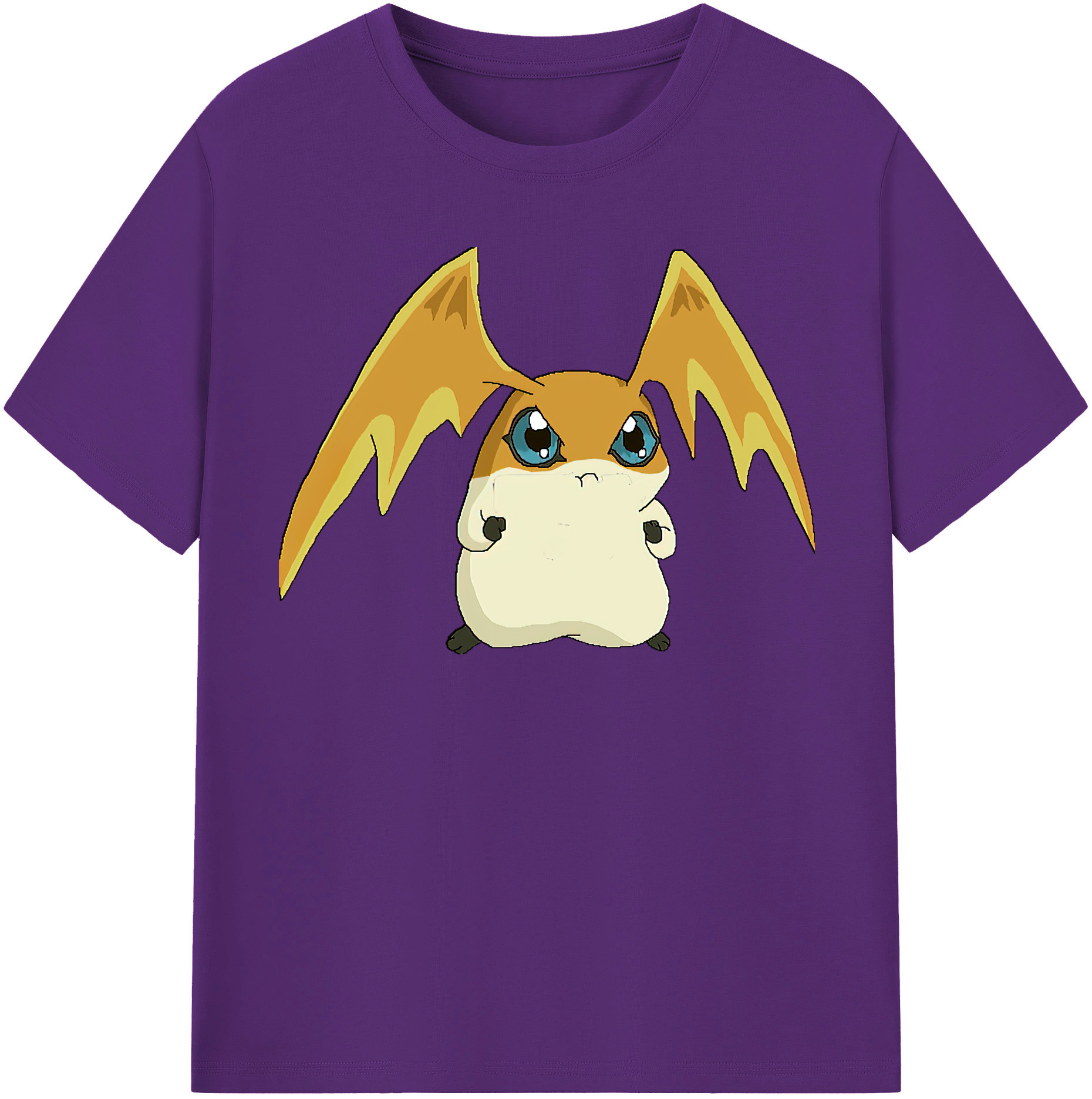 （画像用） Digimon デジタルモンスター/デジモン 綿100％半袖Tシャツ（フロントプリント）