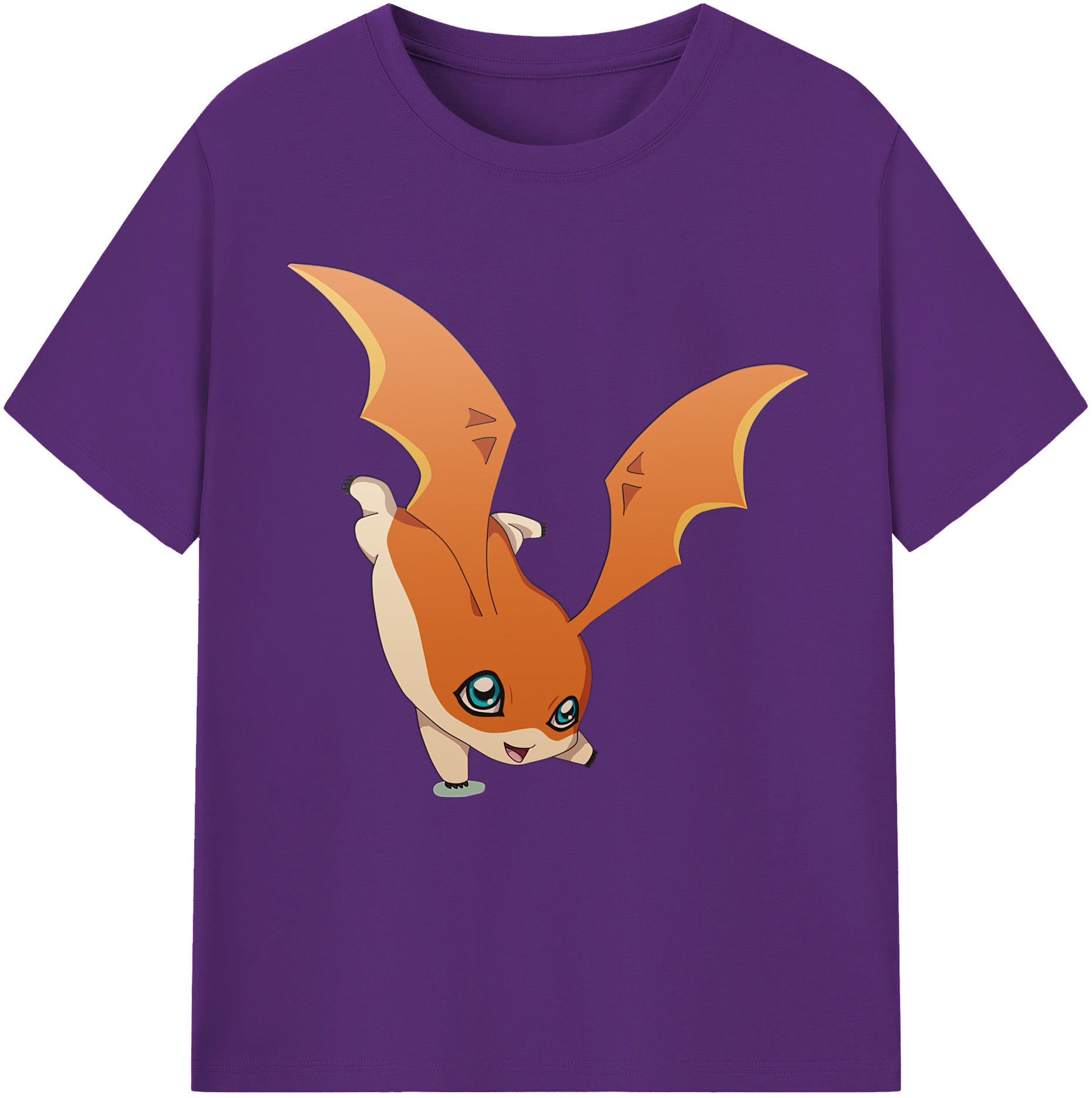 （画像用） Digimon デジタルモンスター/デジモン 綿100％半袖Tシャツ（フロントプリント）