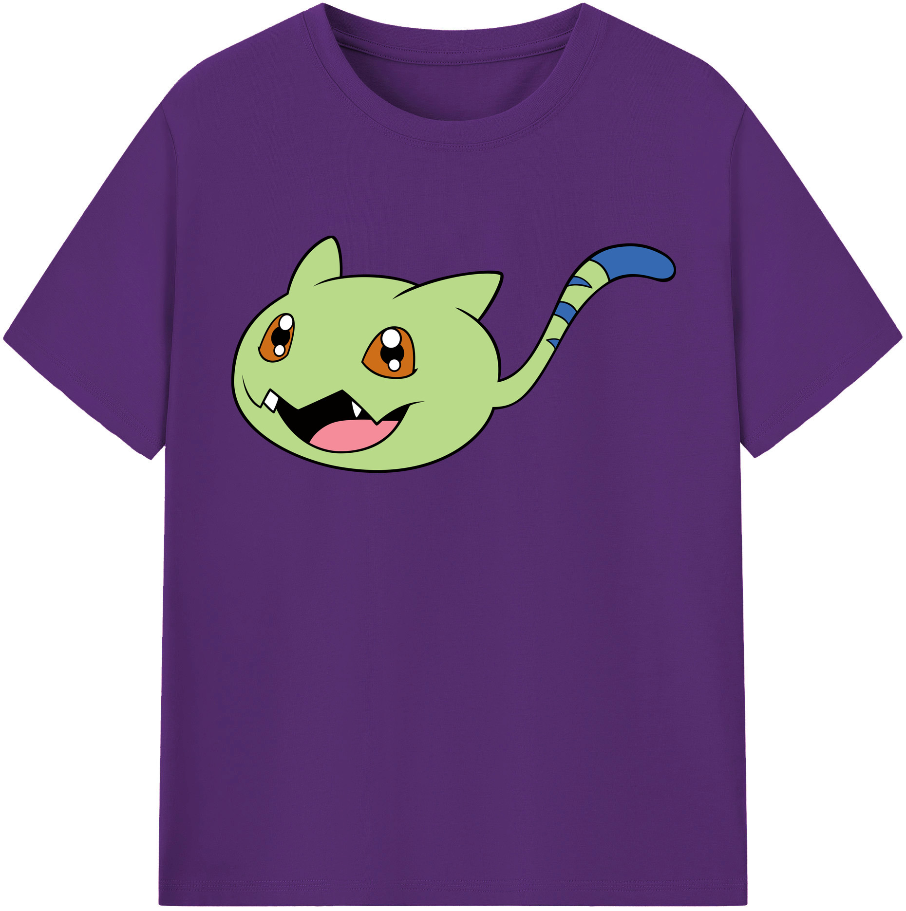 （画像用） Digimon デジタルモンスター/デジモン 綿100％半袖Tシャツ（フロントプリント）