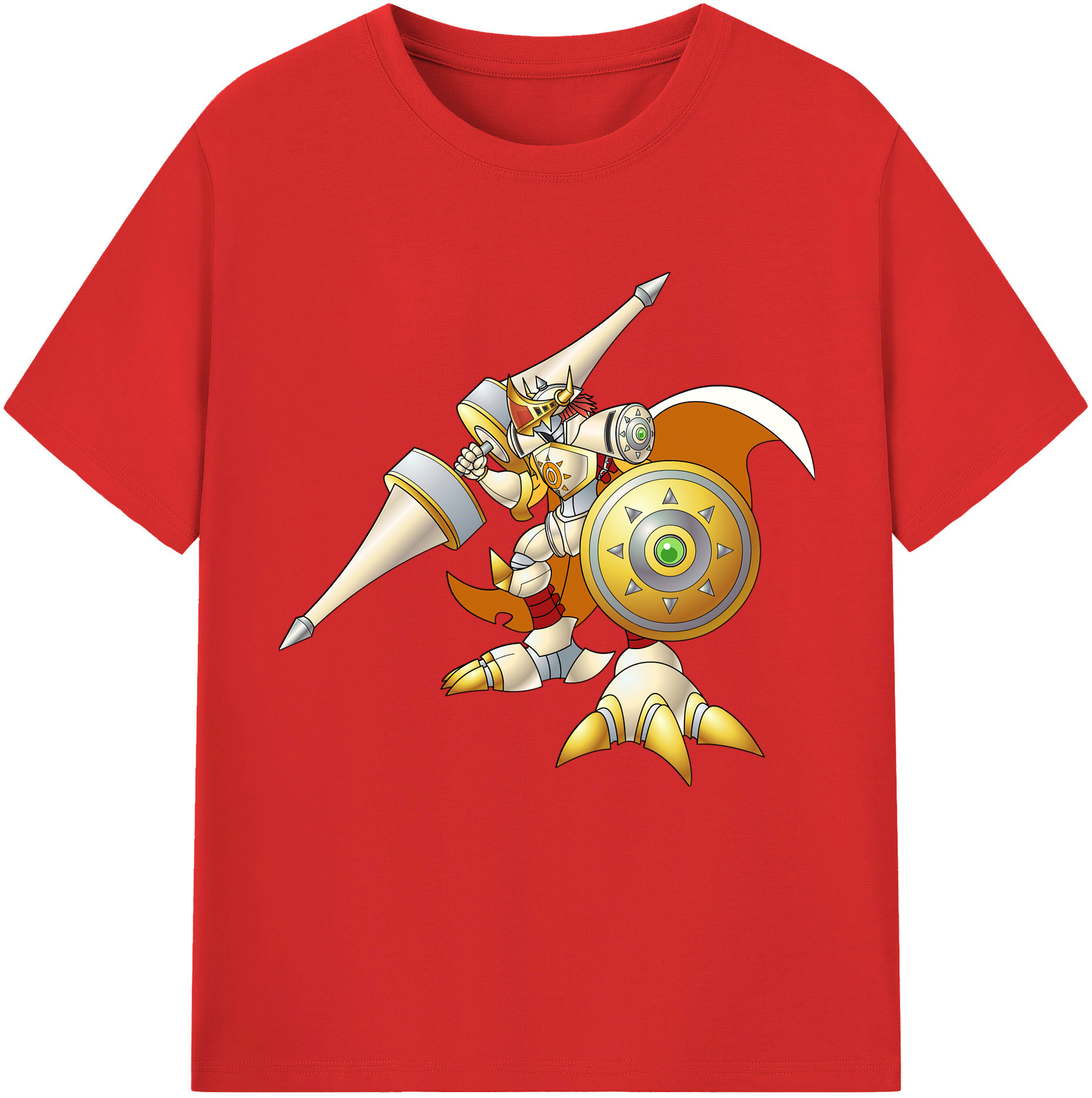 （画像用） Digimon デジタルモンスター/デジモン 綿100％半袖Tシャツ（フロントプリント）
