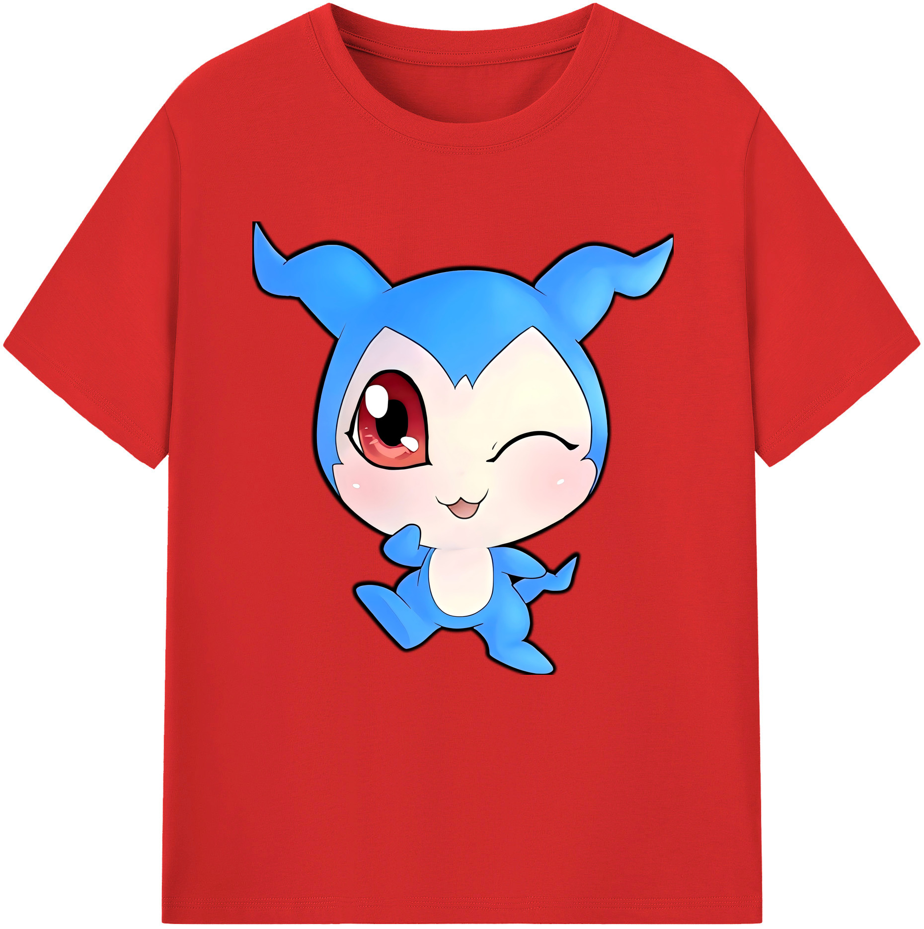 （画像用） Digimon デジタルモンスター/デジモン 綿100％半袖Tシャツ（フロントプリント）