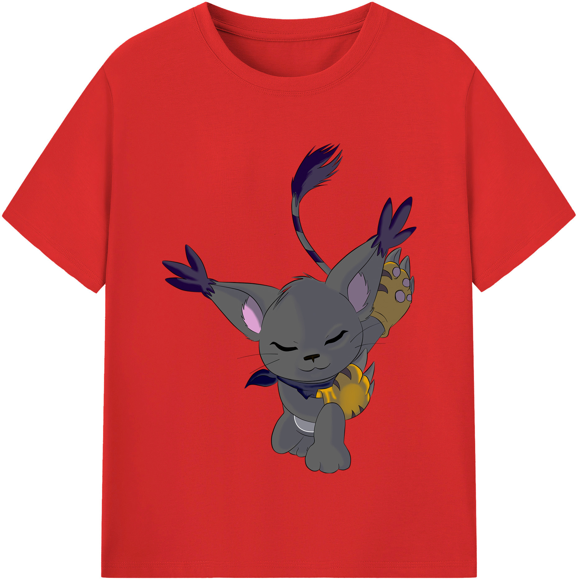 （画像用） Digimon デジタルモンスター/デジモン 綿100％半袖Tシャツ（フロントプリント）