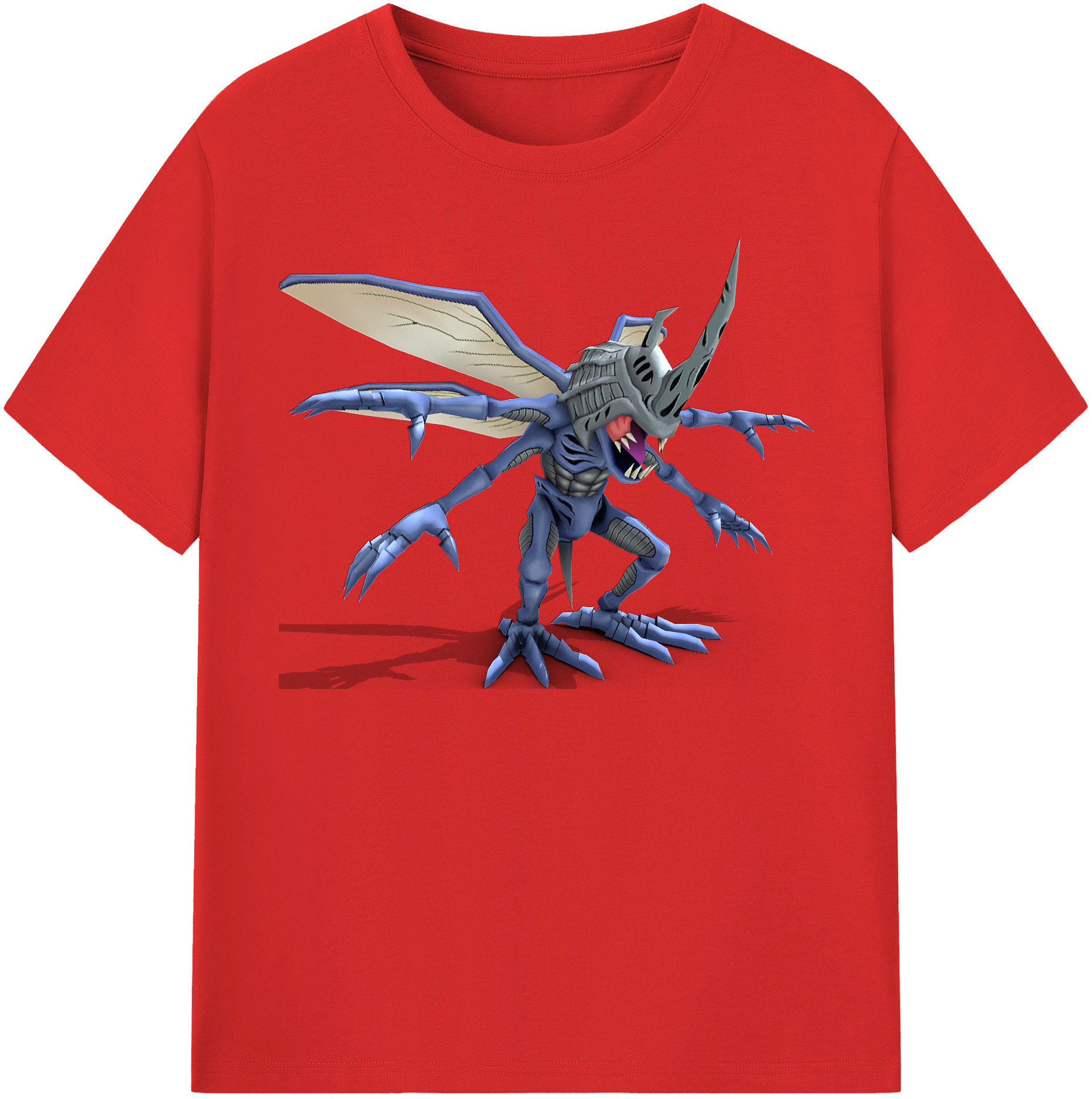 （画像用） Digimon デジタルモンスター/デジモン 綿100％半袖Tシャツ（フロントプリント）
