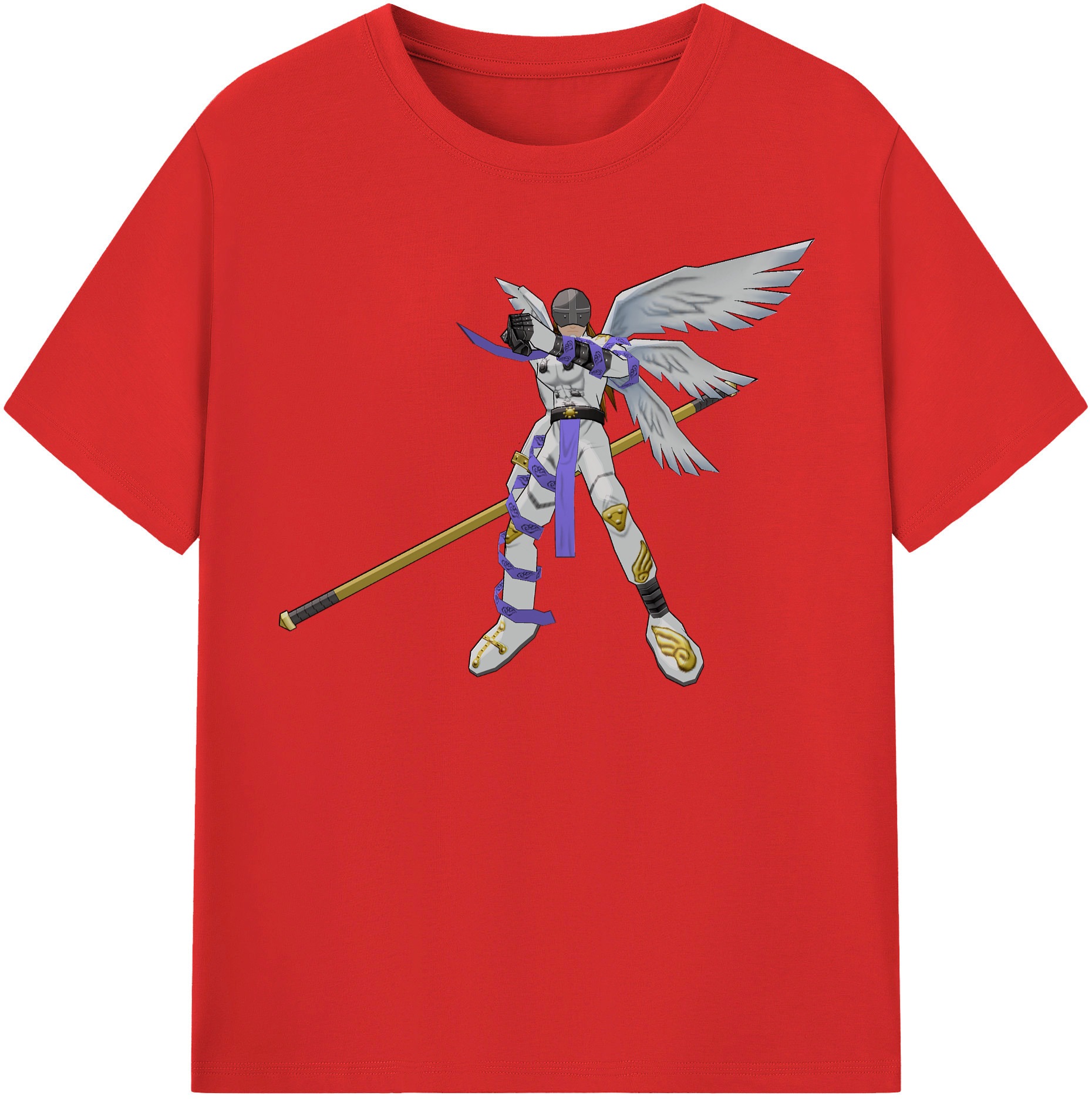 （画像用） Digimon デジタルモンスター/デジモン 綿100％半袖Tシャツ（フロントプリント）
