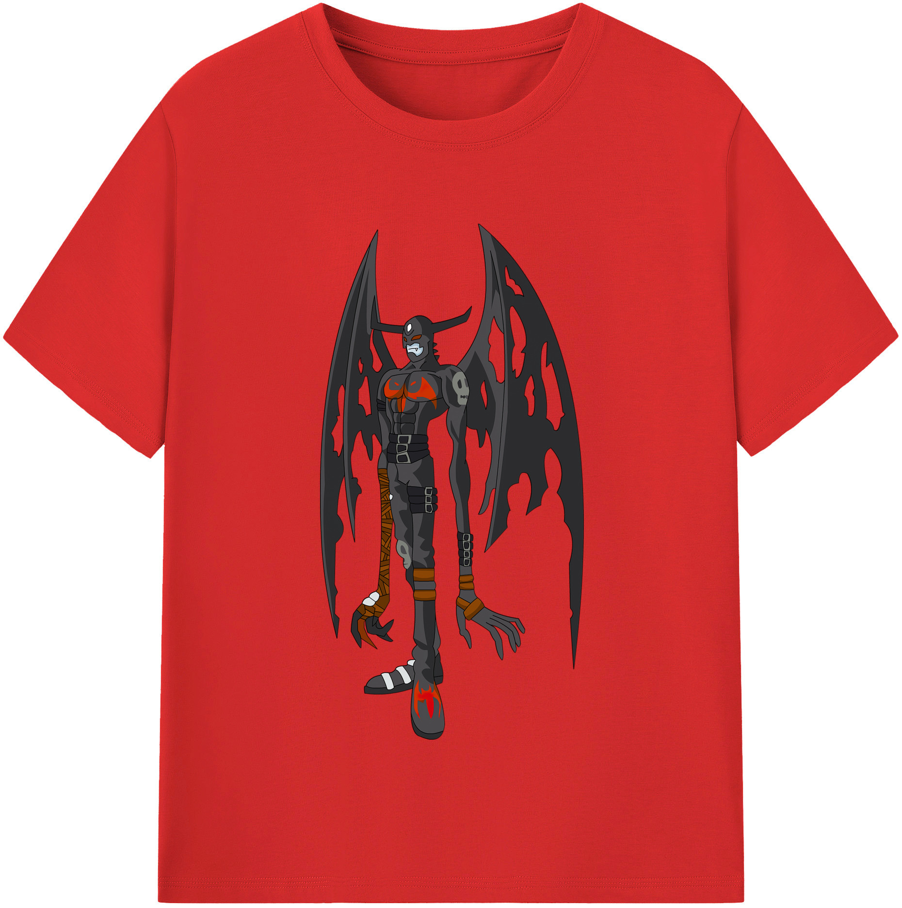 （画像用） Digimon デジタルモンスター/デジモン 綿100％半袖Tシャツ（フロントプリント）