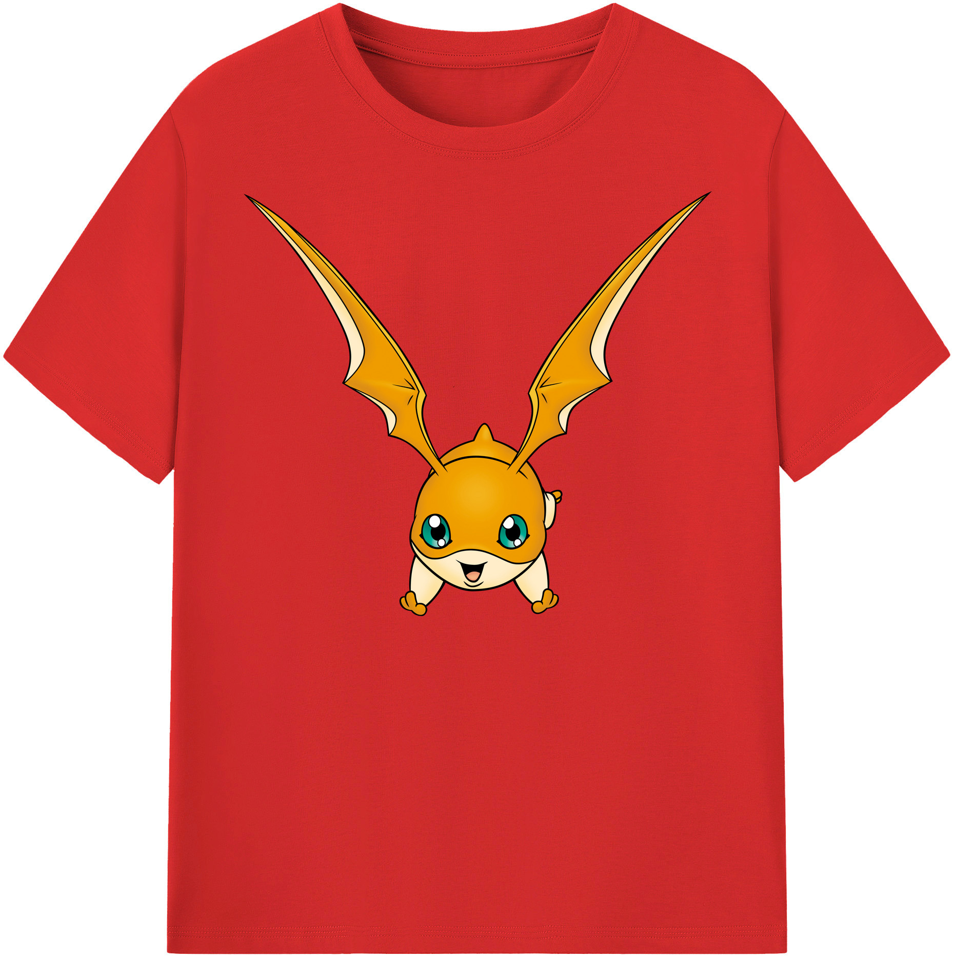 （画像用） Digimon デジタルモンスター/デジモン 綿100％半袖Tシャツ（フロントプリント）