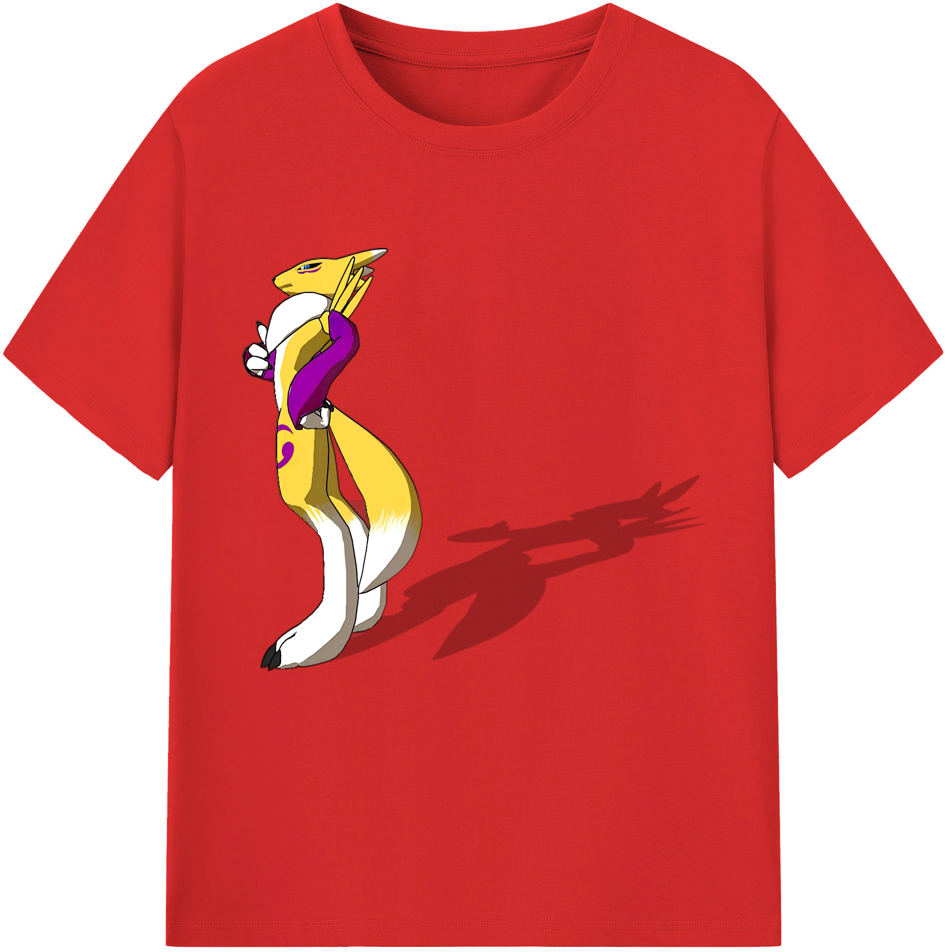 （画像用） Digimon デジタルモンスター/デジモン 綿100％半袖Tシャツ（フロントプリント）