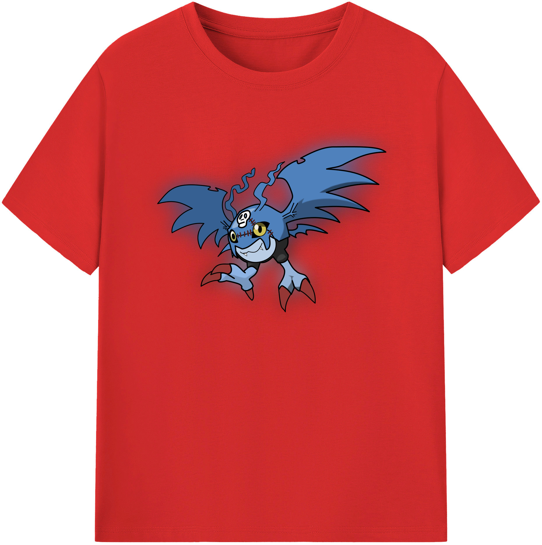 （画像用） Digimon デジタルモンスター/デジモン 綿100％半袖Tシャツ（フロントプリント）