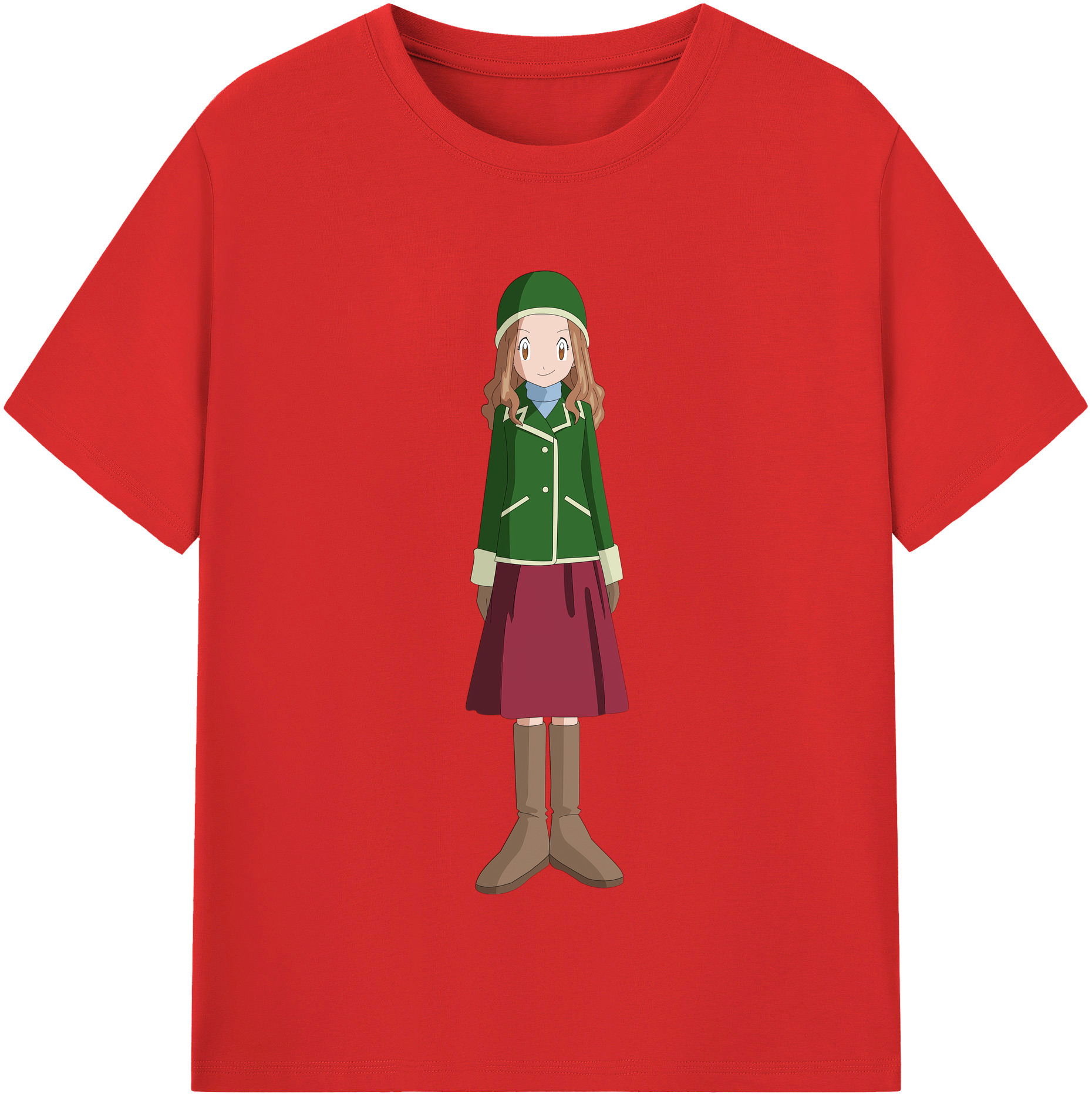 （画像用） Digimon デジタルモンスター/デジモン 綿100％半袖Tシャツ（フロントプリント）