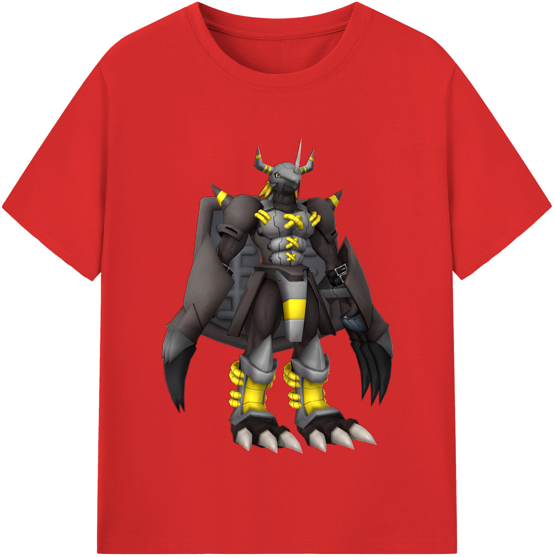 （画像用） Digimon デジタルモンスター/デジモン 綿100％半袖Tシャツ（フロントプリント）