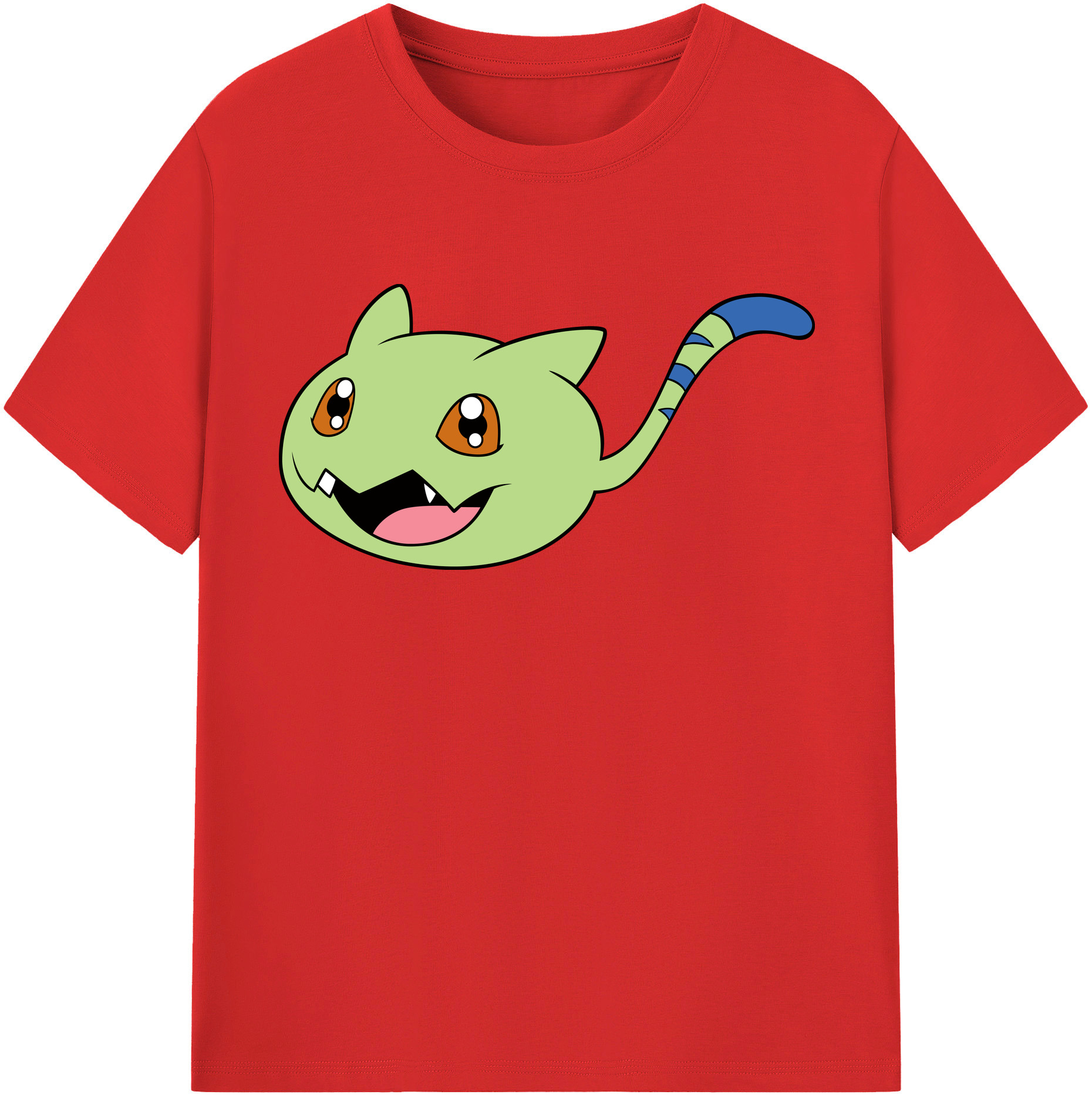 （画像用） Digimon デジタルモンスター/デジモン 綿100％半袖Tシャツ（フロントプリント）