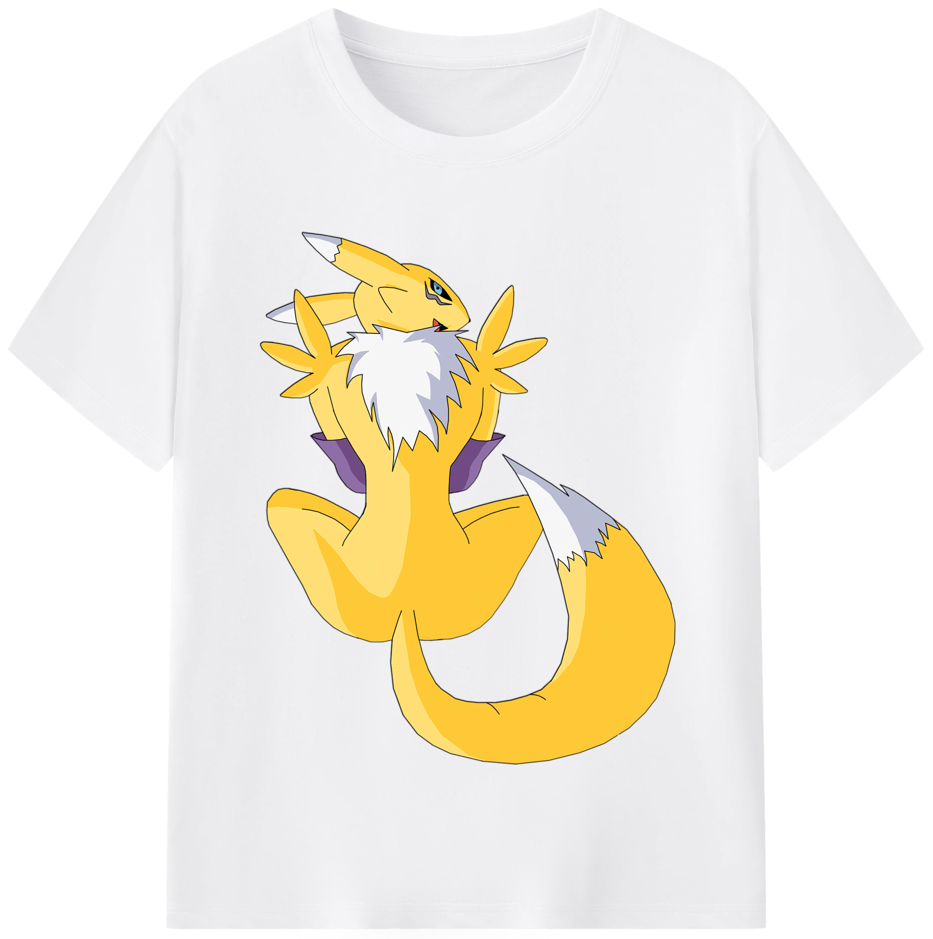 （画像用） Digimon デジタルモンスター/デジモン 綿100％半袖Tシャツ（フロントプリント）