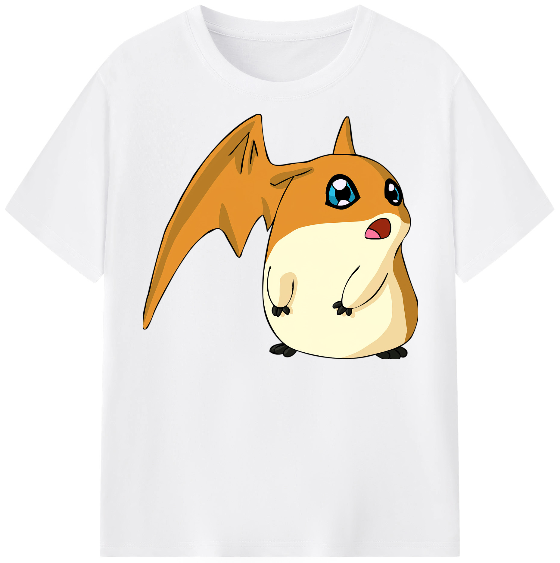 （画像用） Digimon デジタルモンスター/デジモン 綿100％半袖Tシャツ（フロントプリント）