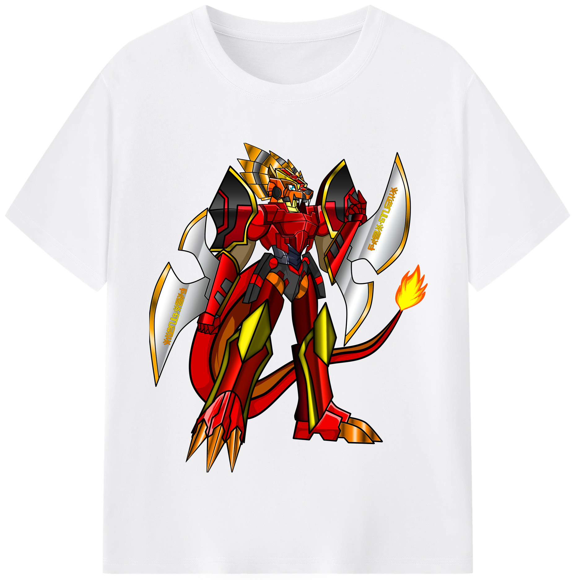 （画像用） Digimon デジタルモンスター/デジモン 綿100％半袖Tシャツ（フロントプリント）