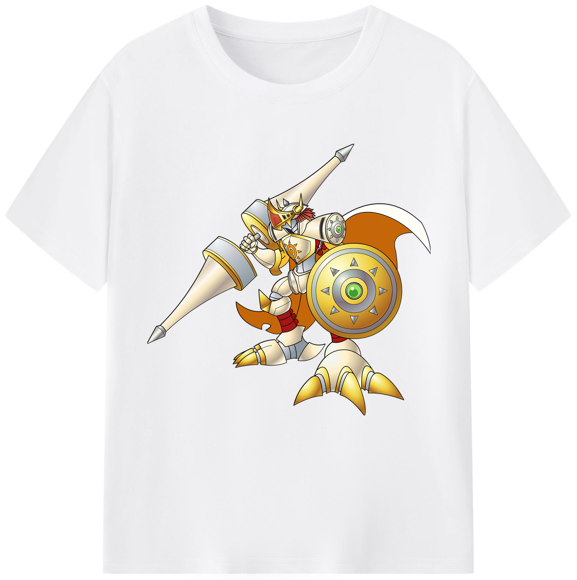 （画像用） Digimon デジタルモンスター/デジモン 綿100％半袖Tシャツ（フロントプリント）