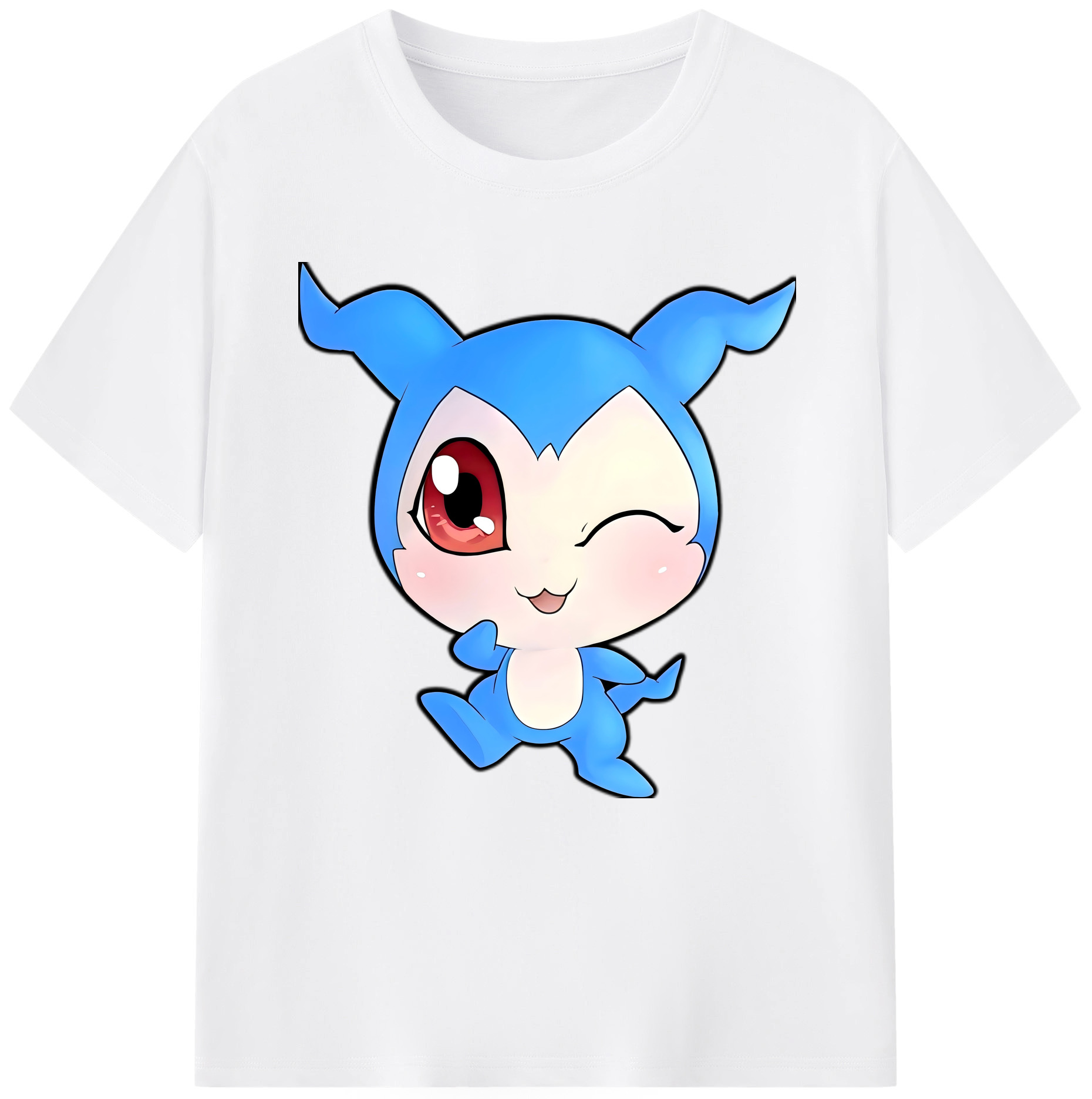 （画像用） Digimon デジタルモンスター/デジモン 綿100％半袖Tシャツ（フロントプリント）