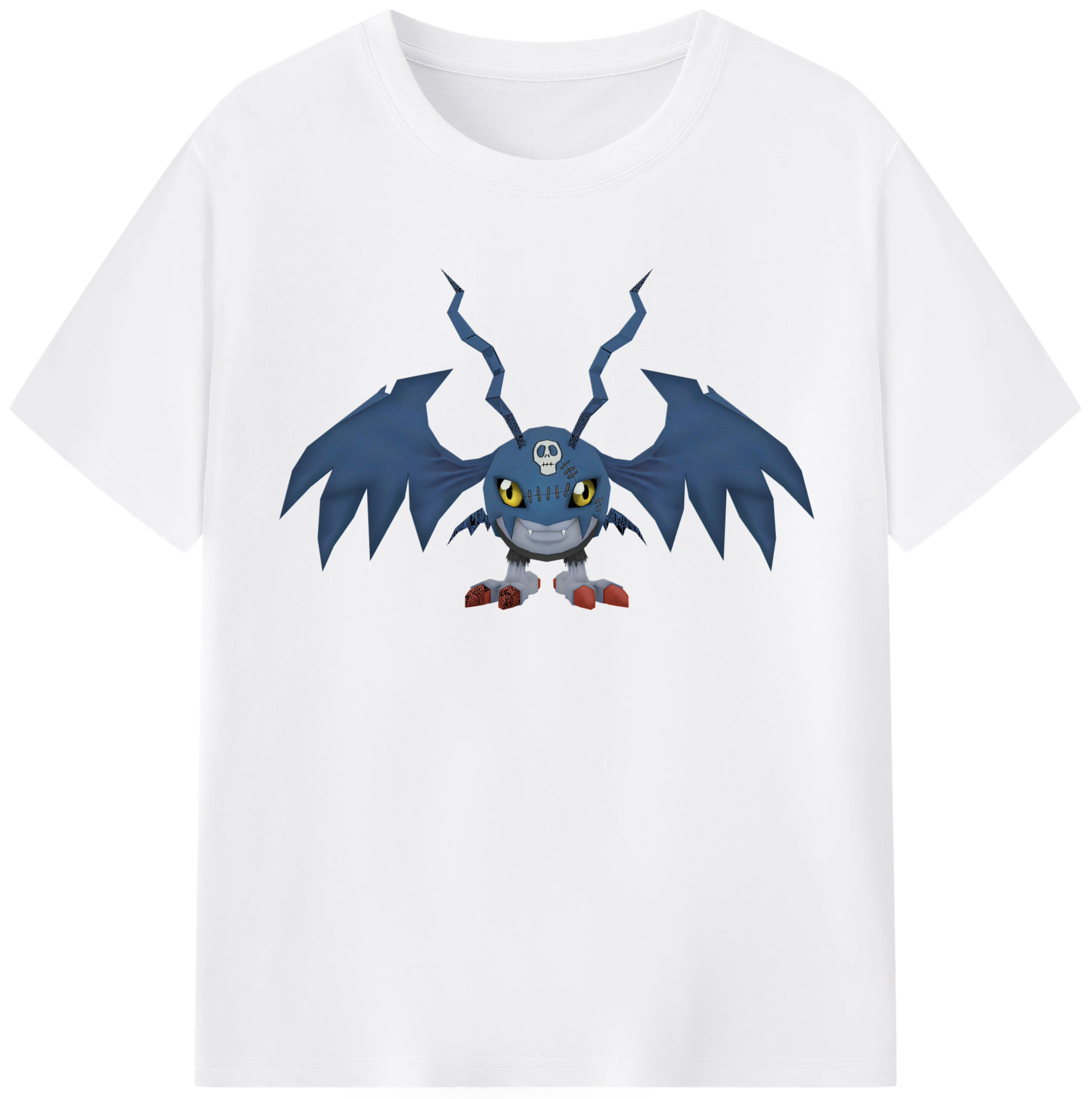 （画像用） Digimon デジタルモンスター/デジモン 綿100％半袖Tシャツ（フロントプリント）
