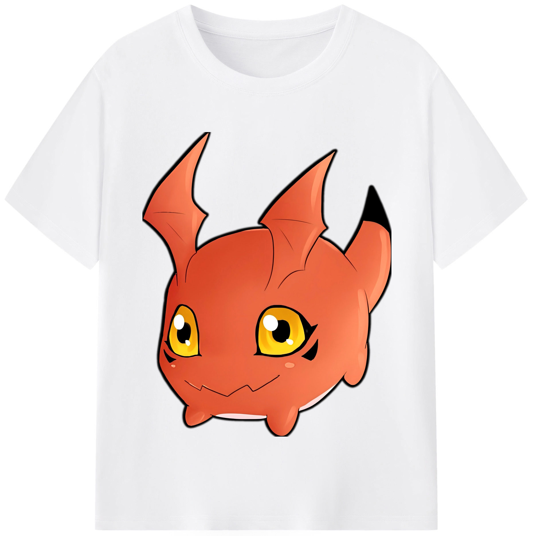 （画像用） Digimon デジタルモンスター/デジモン 綿100％半袖Tシャツ（フロントプリント）