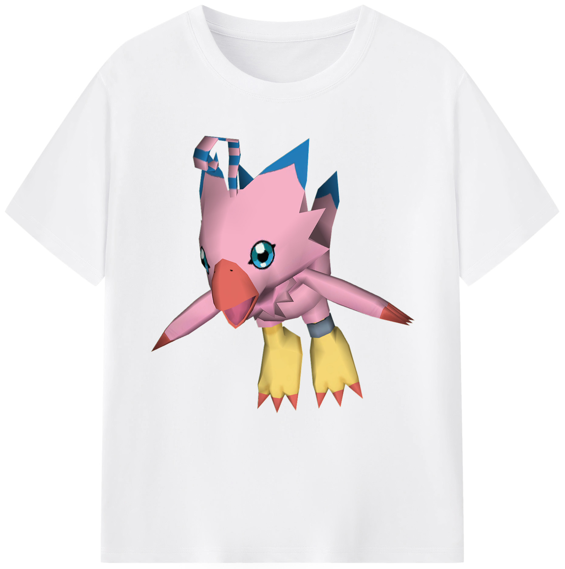 （画像用） Digimon デジタルモンスター/デジモン 綿100％半袖Tシャツ（フロントプリント）
