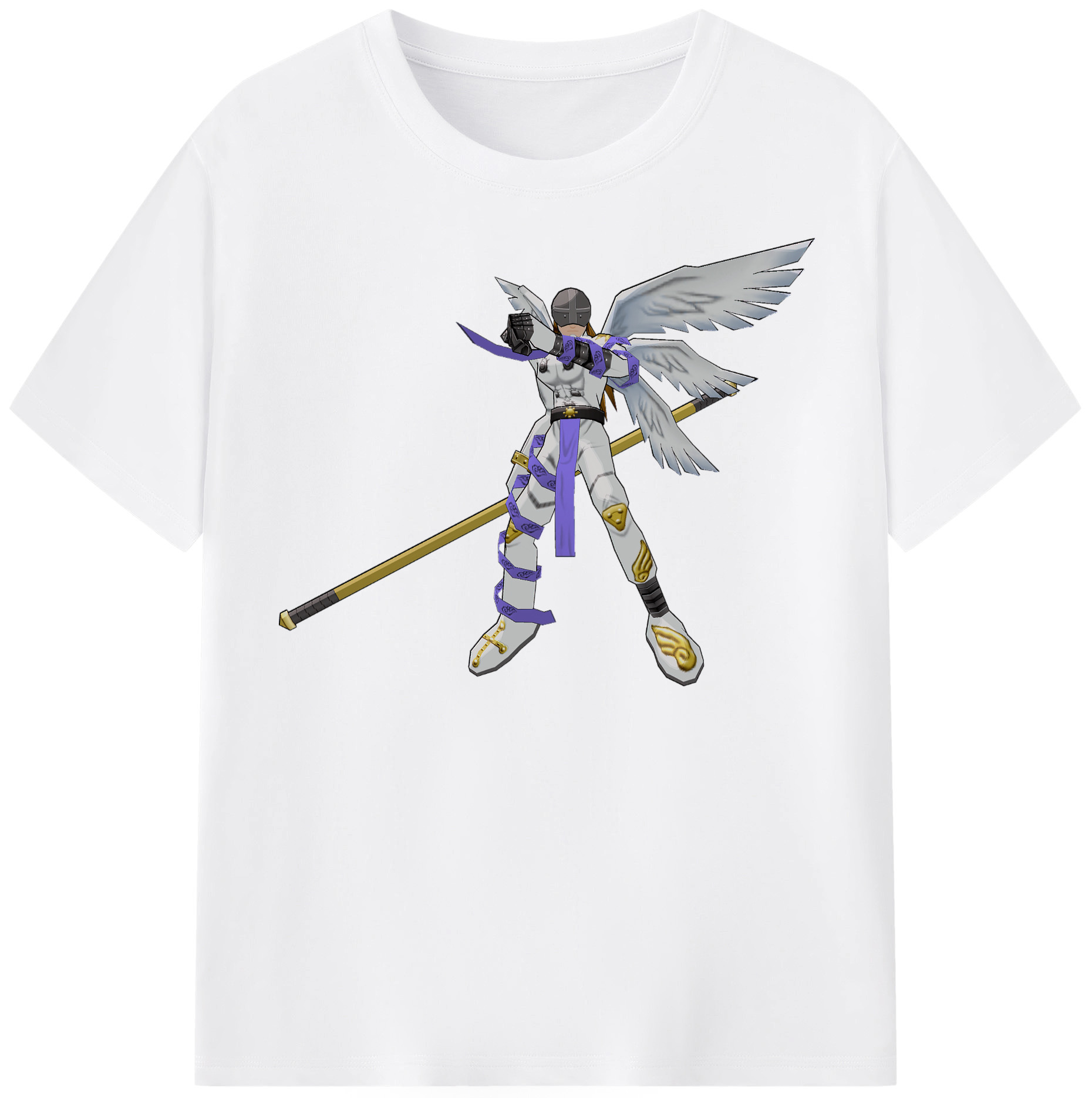 （画像用） Digimon デジタルモンスター/デジモン 綿100％半袖Tシャツ（フロントプリント）