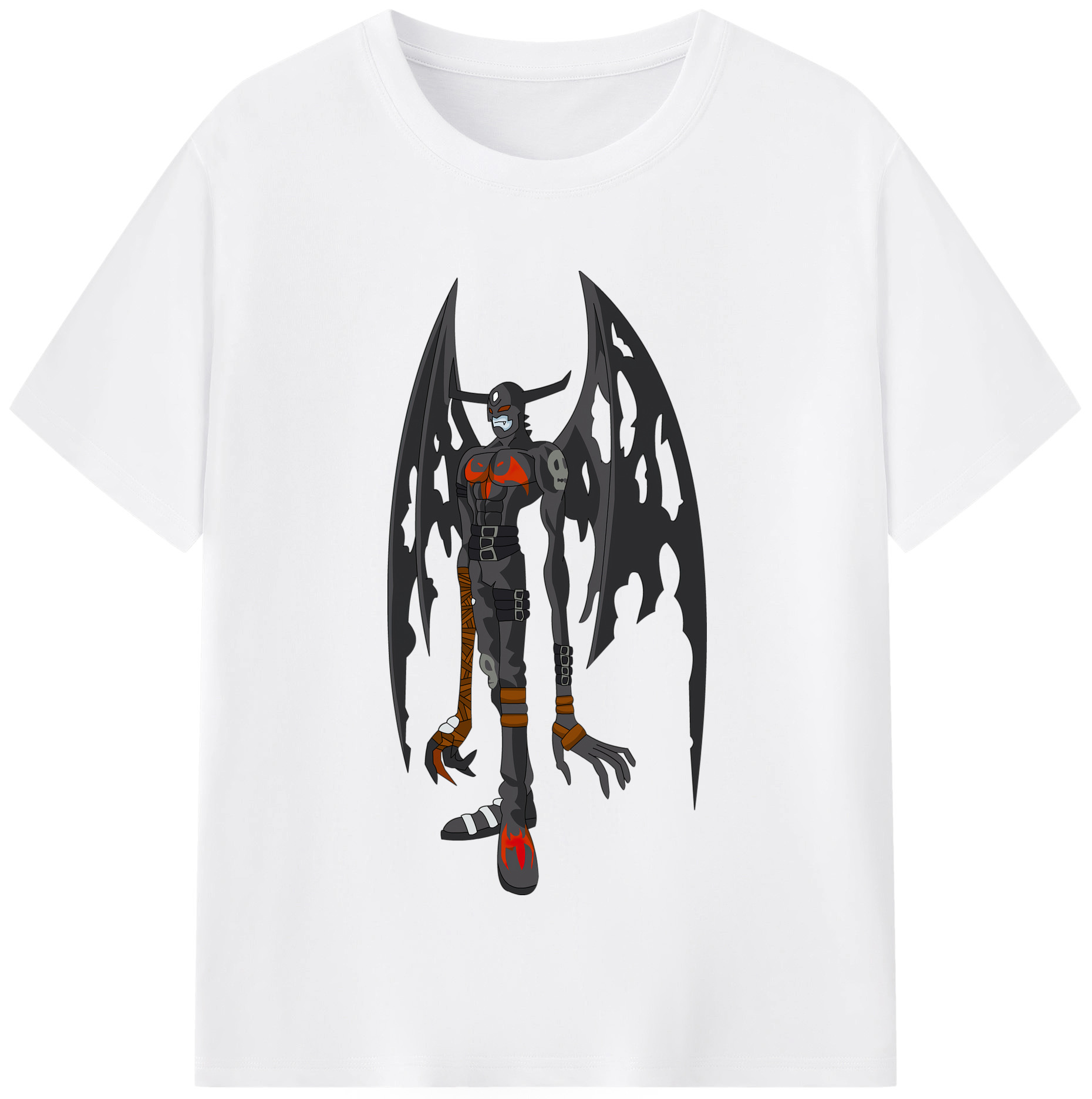 （画像用） Digimon デジタルモンスター/デジモン 綿100％半袖Tシャツ（フロントプリント）