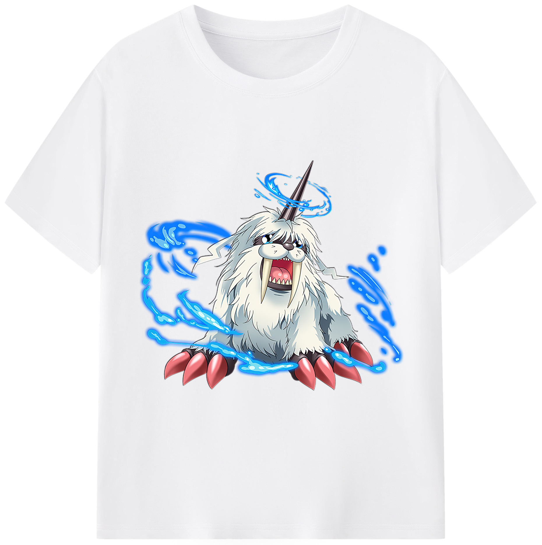 （画像用） Digimon デジタルモンスター/デジモン 綿100％半袖Tシャツ（フロントプリント）